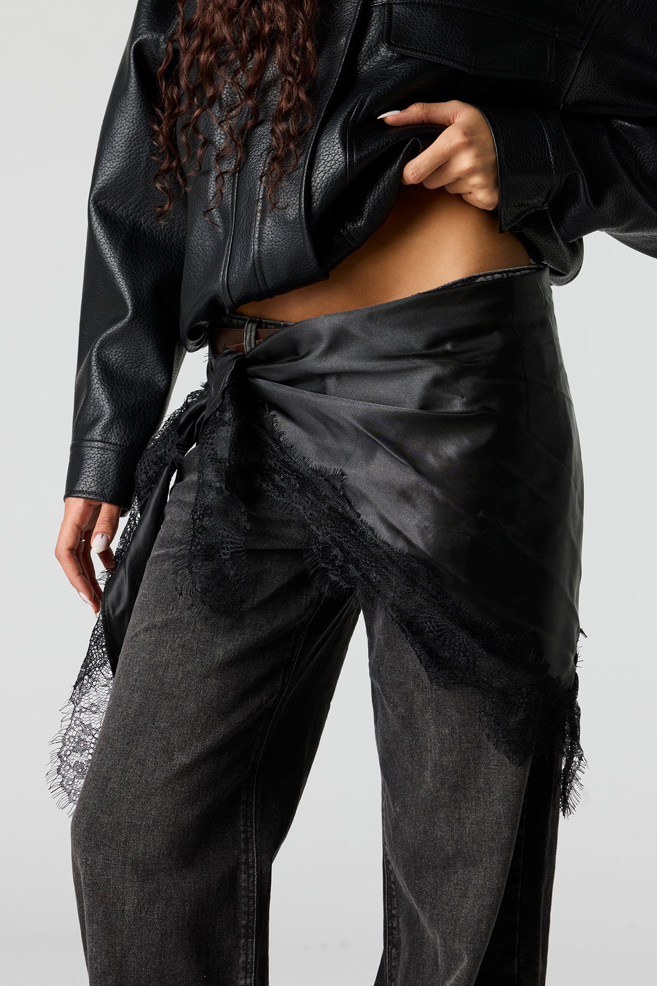Satin Triangle Scarf