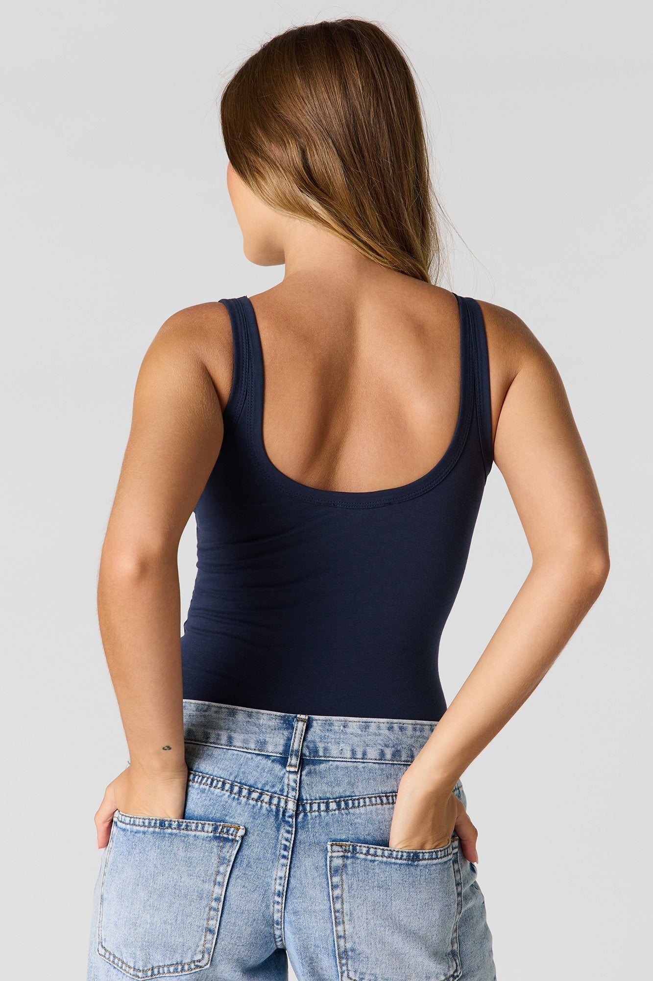 Soft Contour Scoop Neck Bodysuit