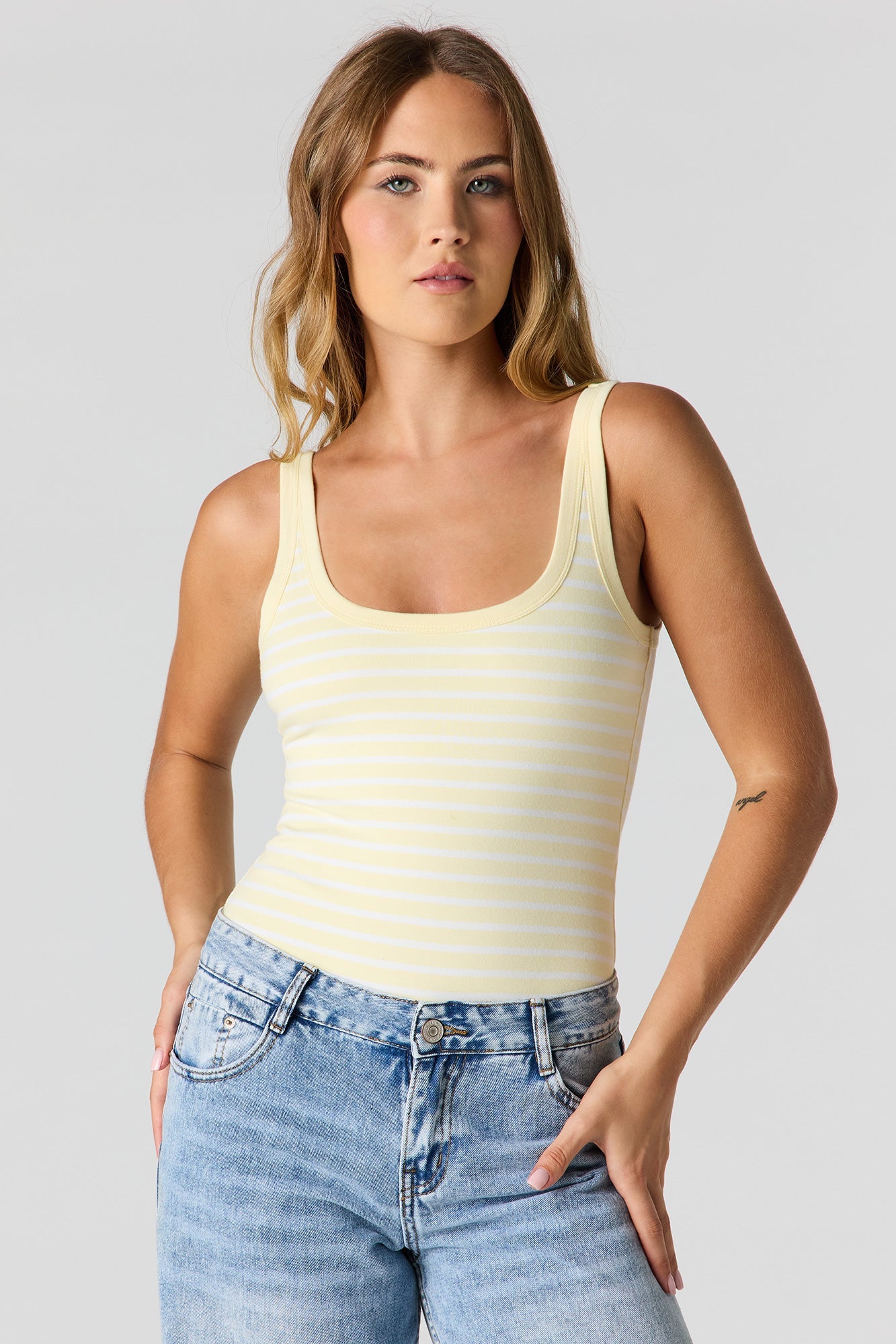 Soft Contour Scoop Neck Bodysuit