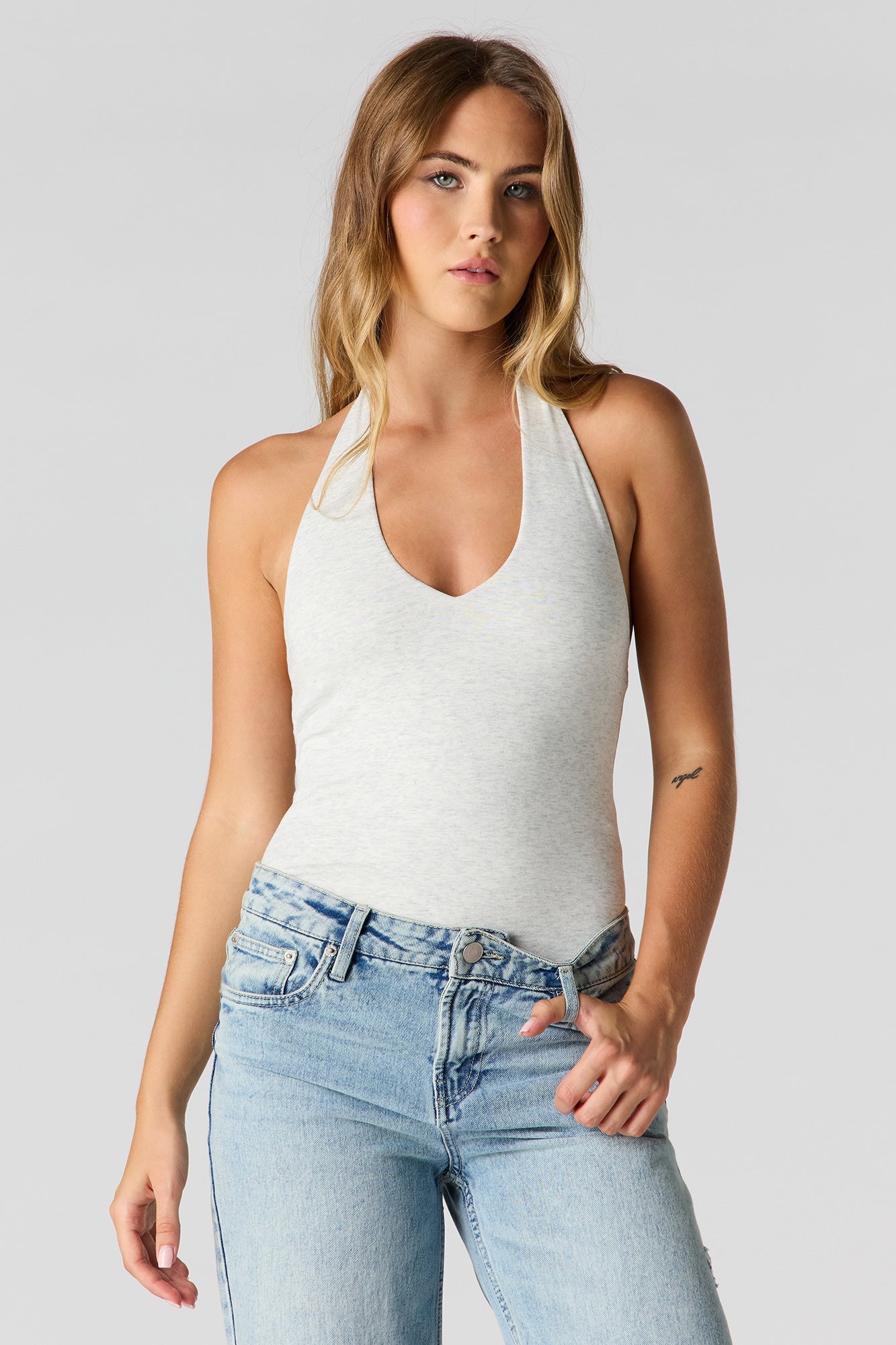 Soft Contour Halter Bodysuit