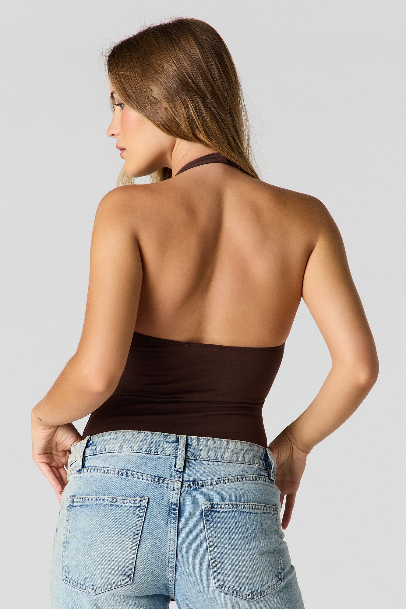 Soft Contour Halter Bodysuit