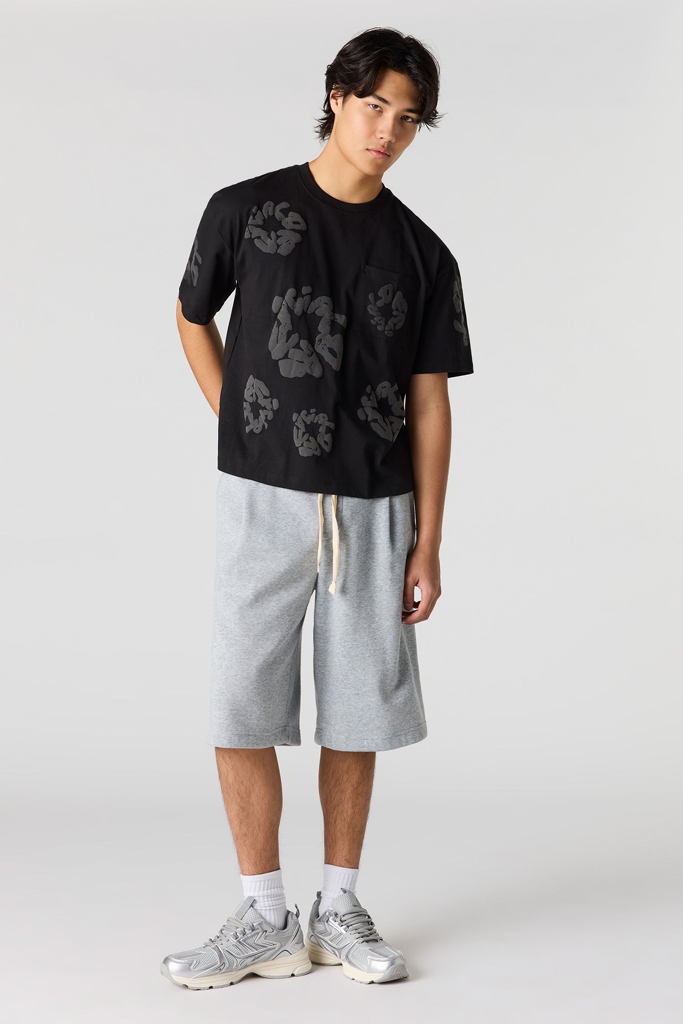 Boxy Graphic Top