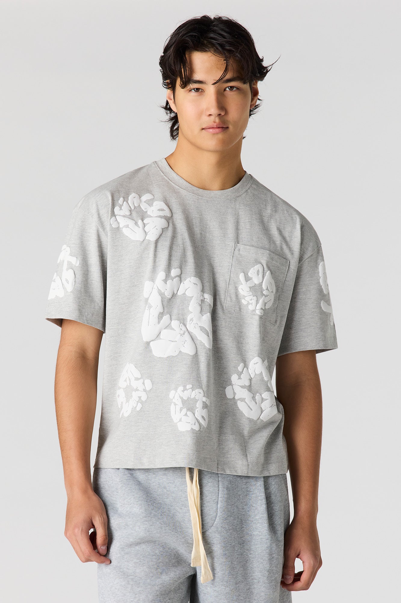 Boxy Graphic Top