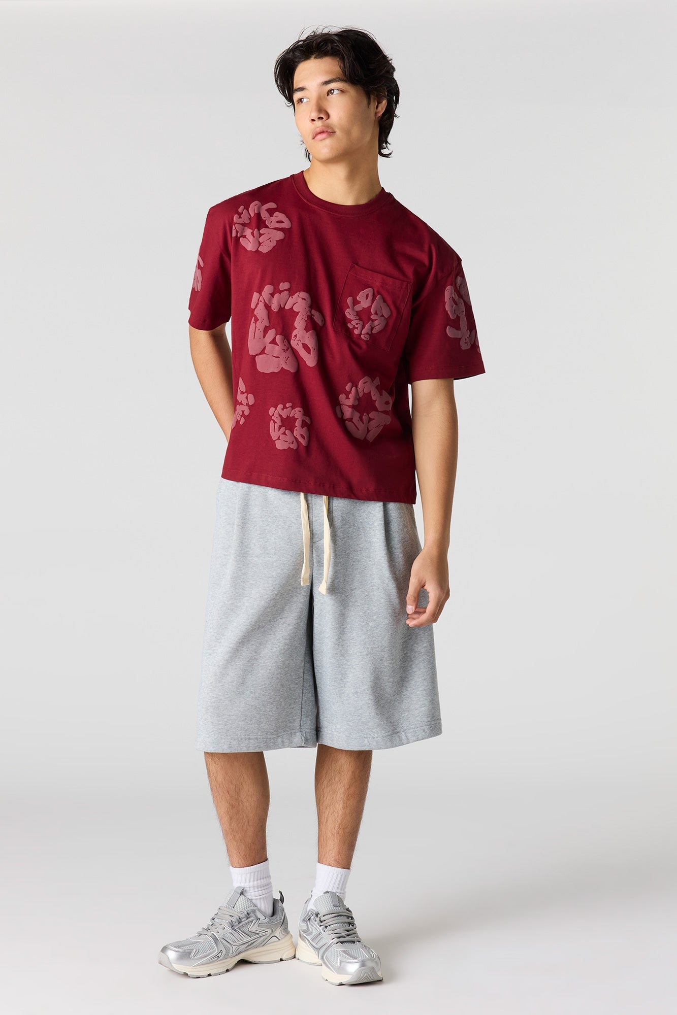 Boxy Graphic Top