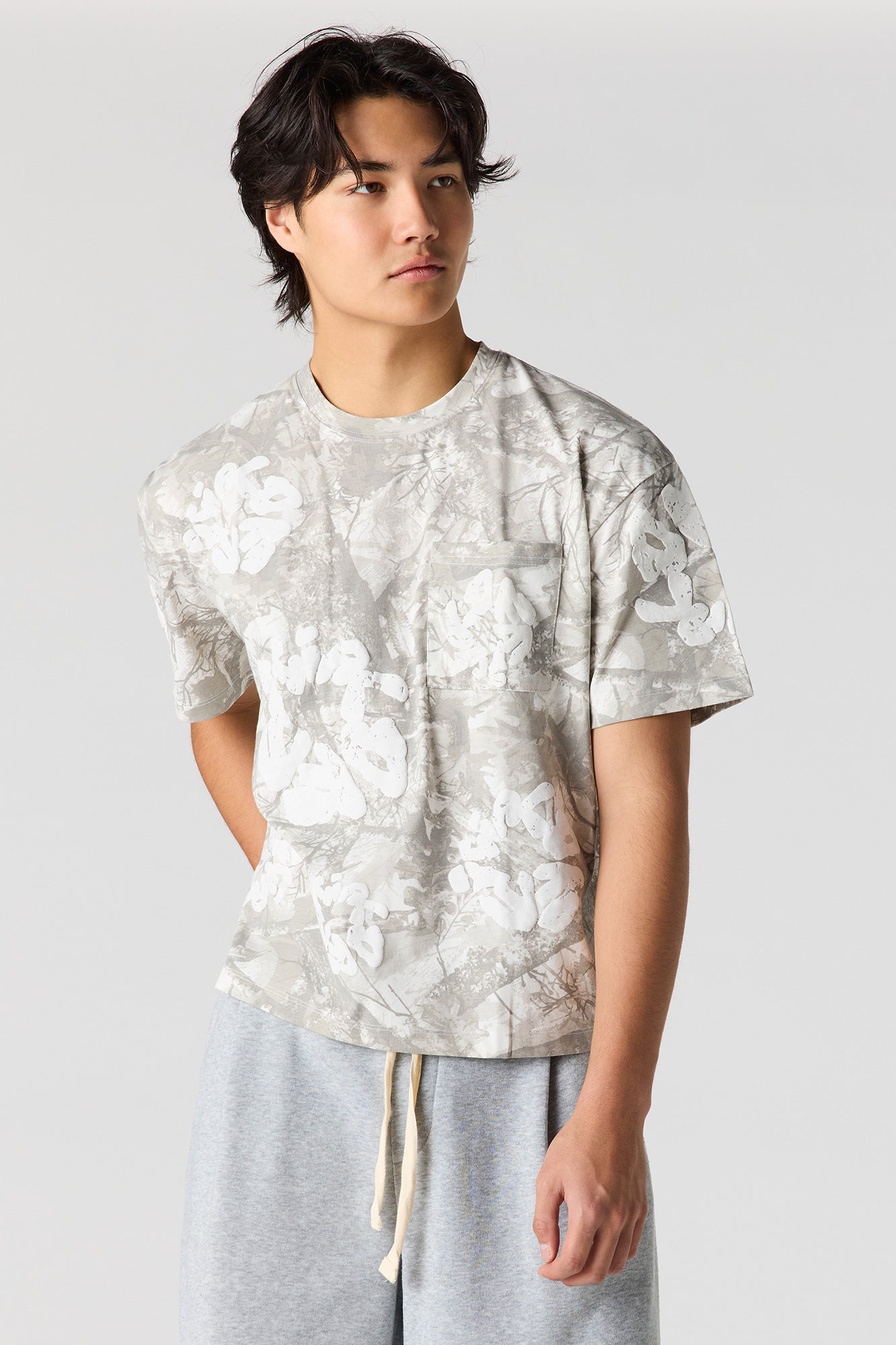Boxy Graphic Top