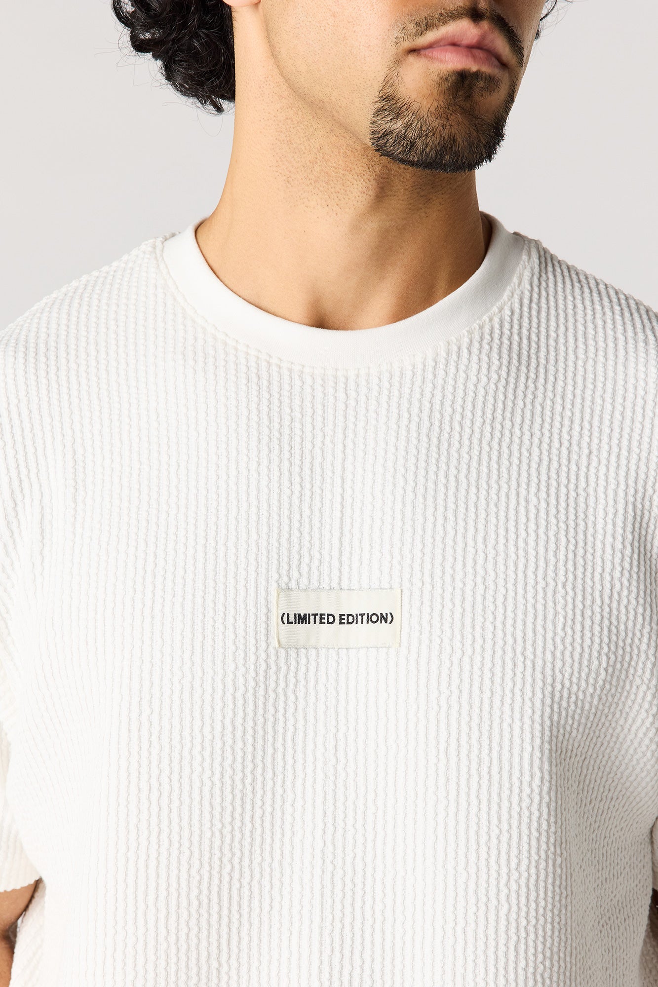 Textured Patch T-Shirt