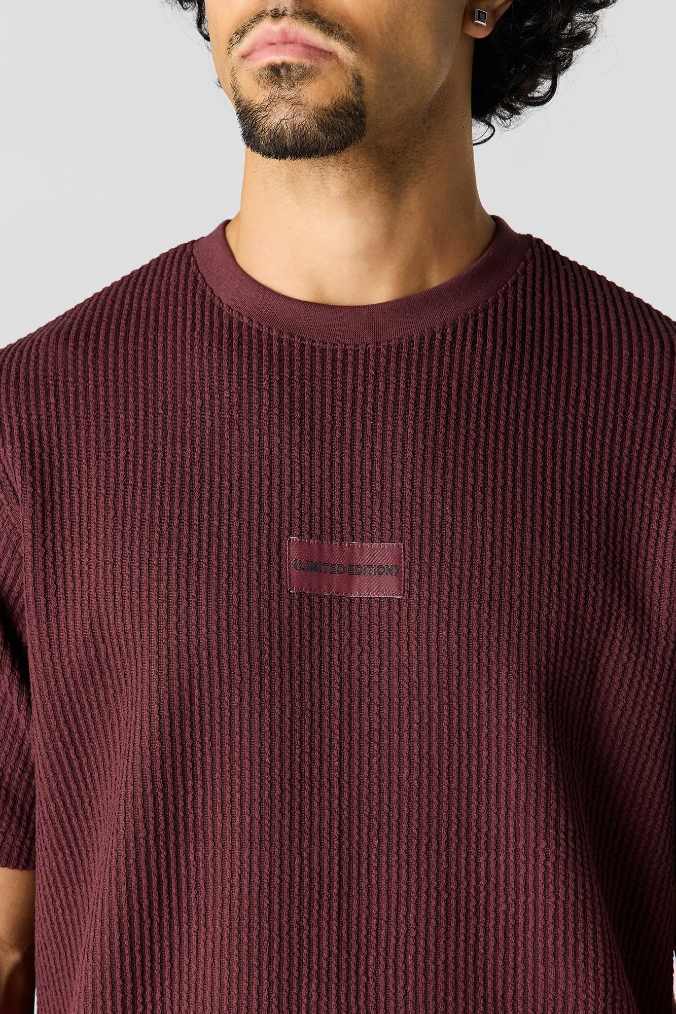 Textured Patch T-Shirt