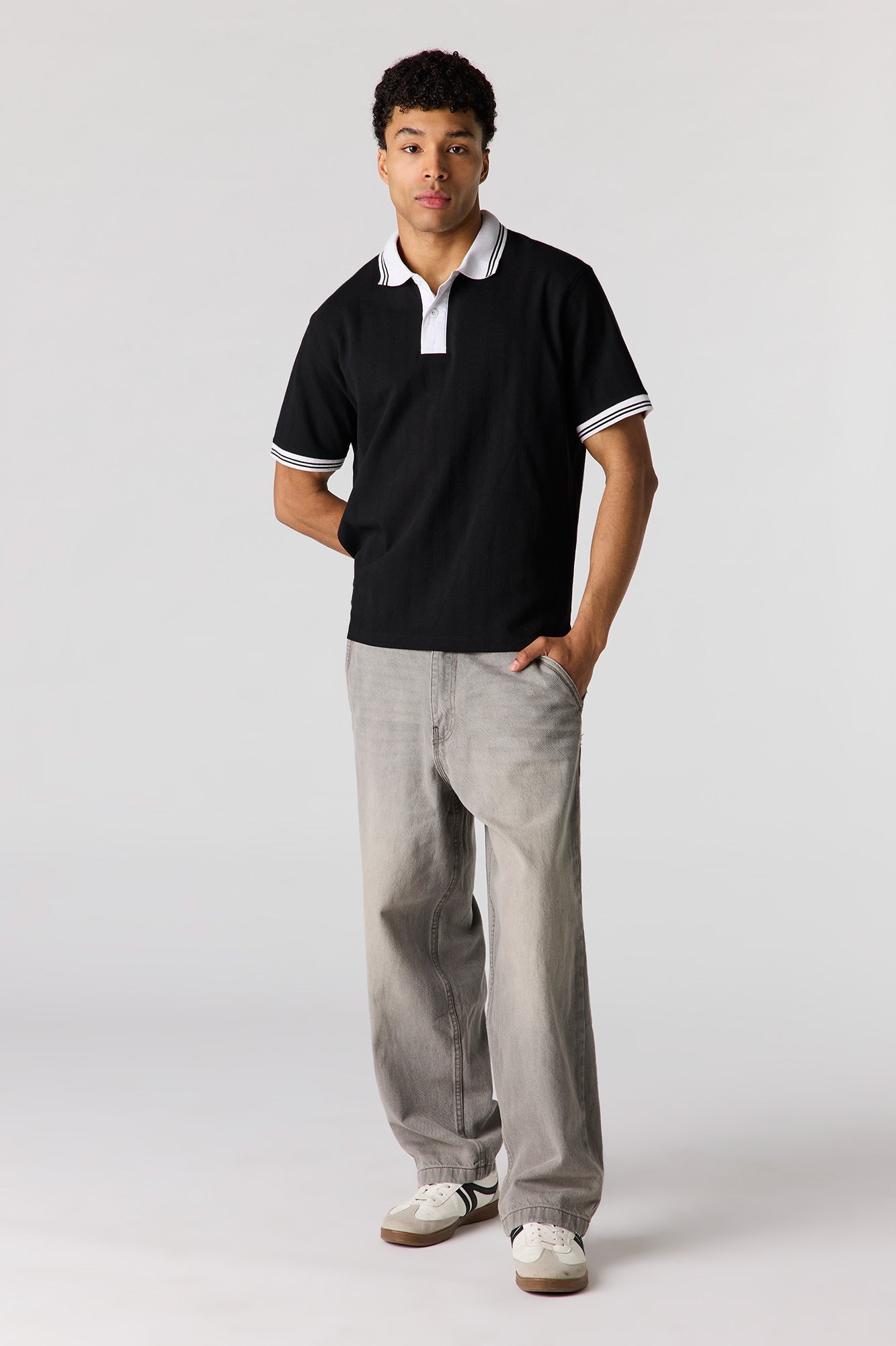 Textured Polo