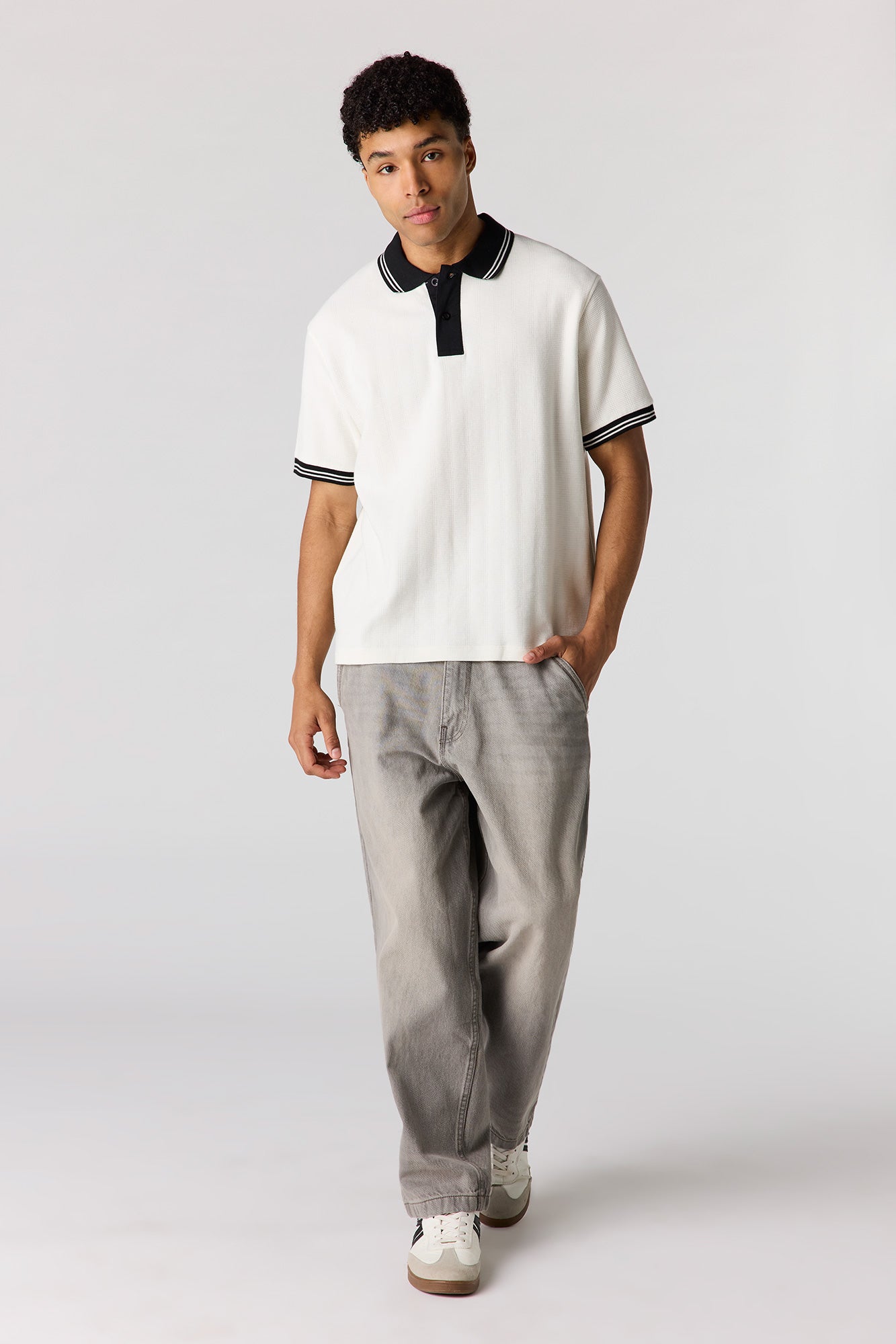 Textured Polo