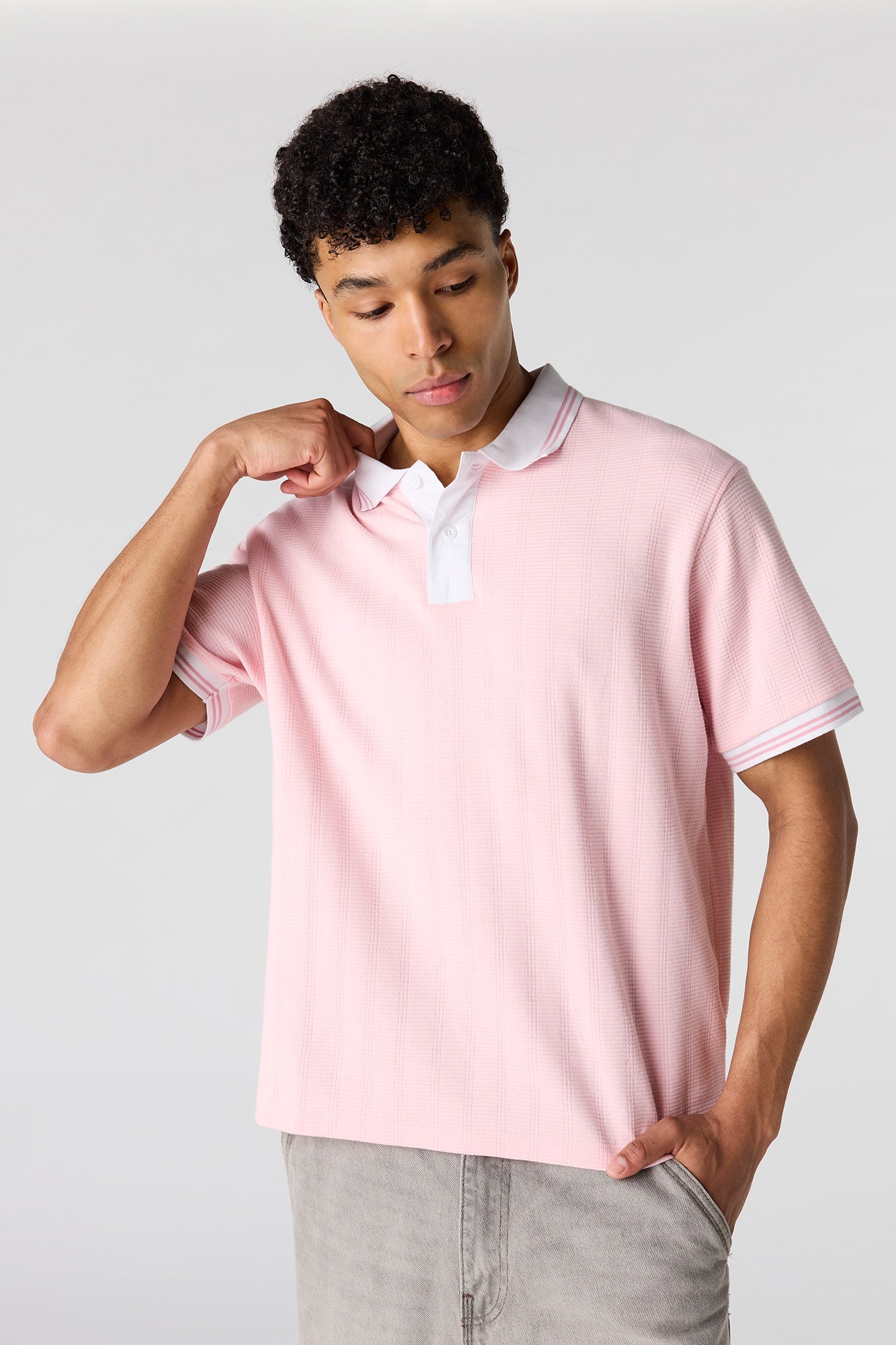 Textured Polo