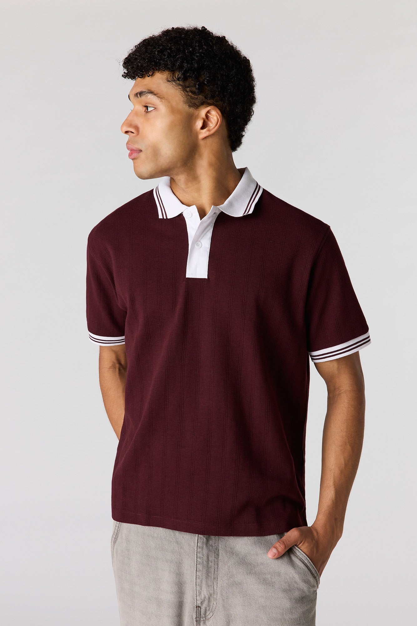 Textured Polo