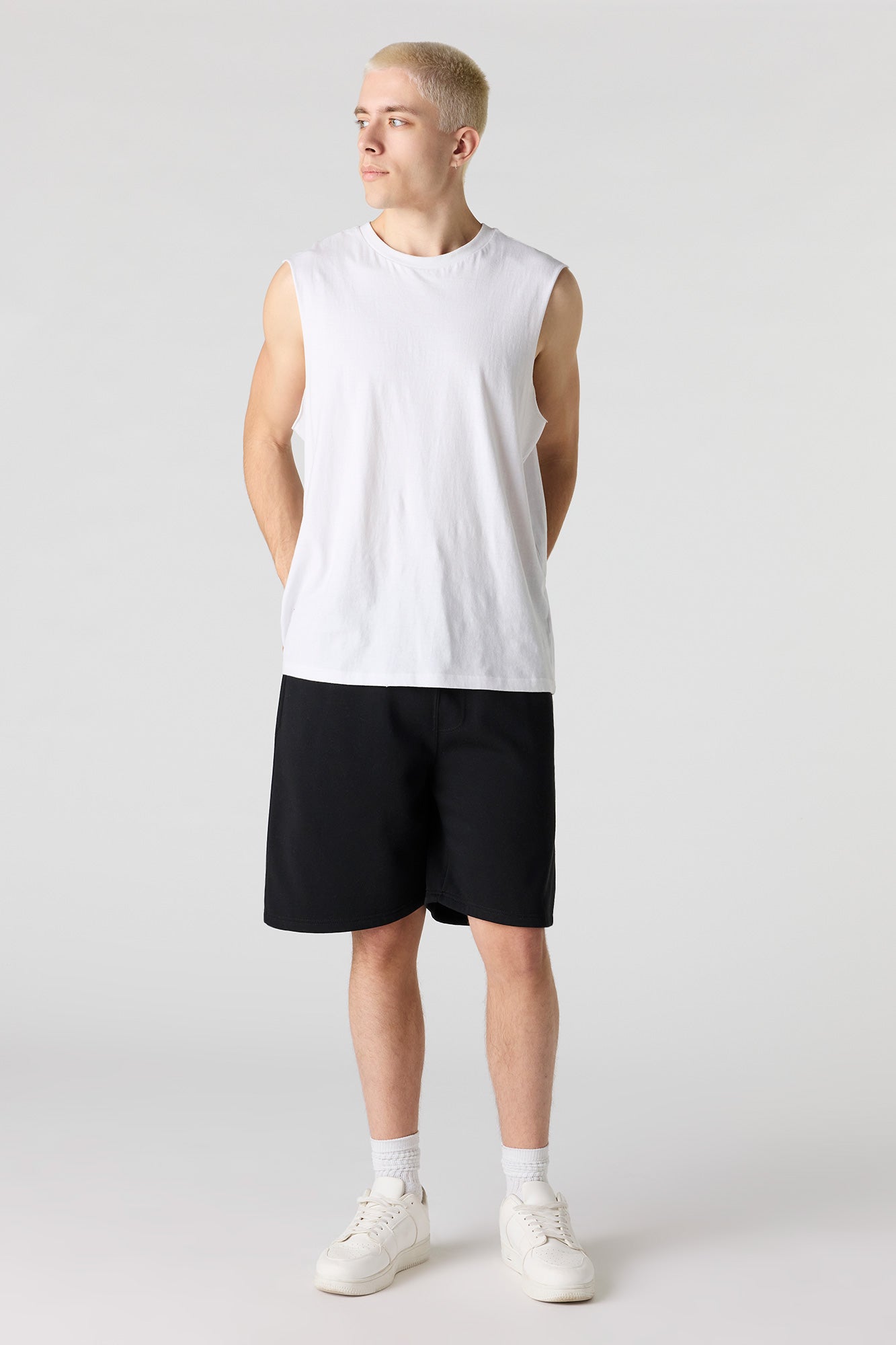 Solid Fleece Short