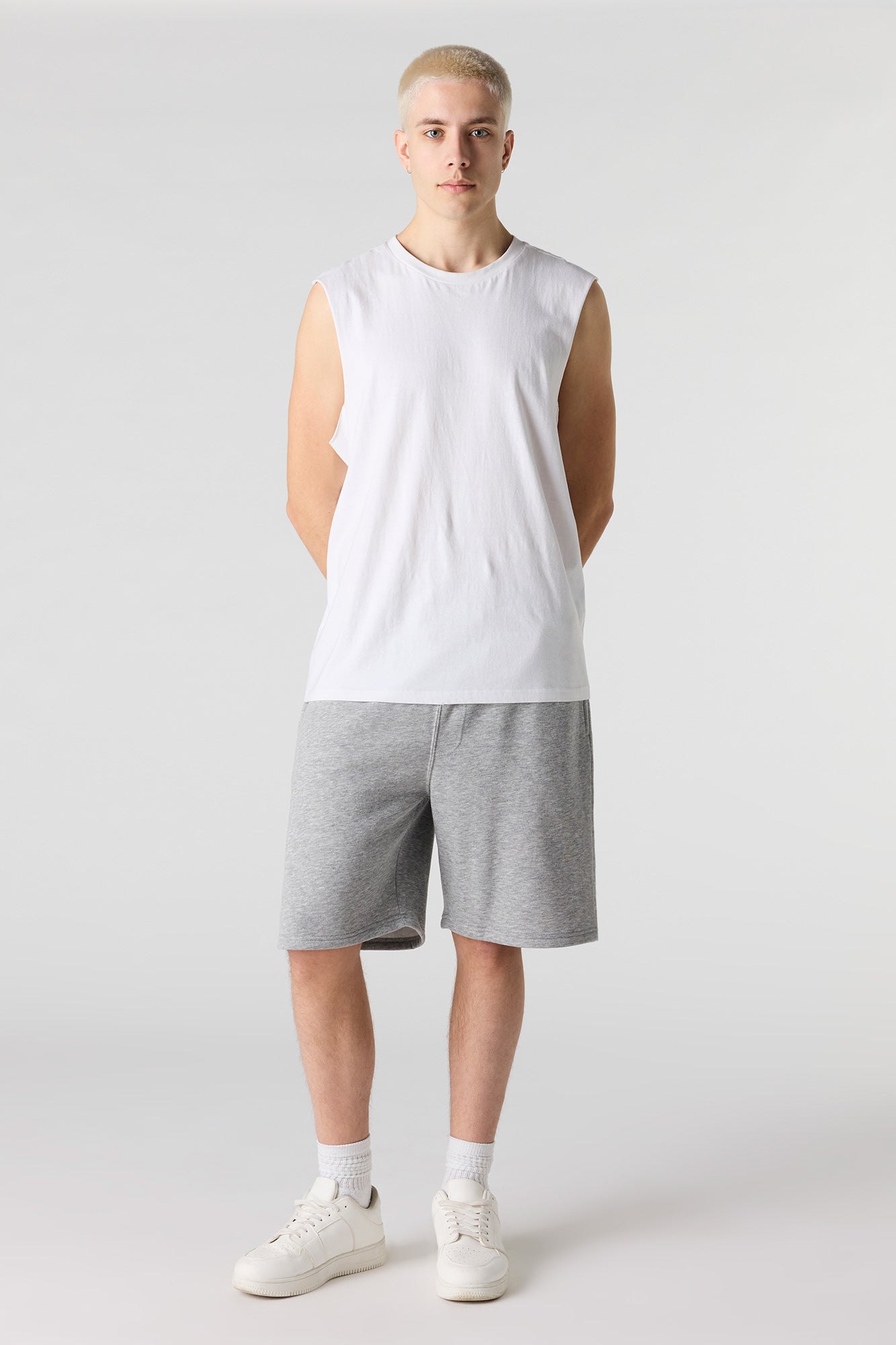 Solid Fleece Short