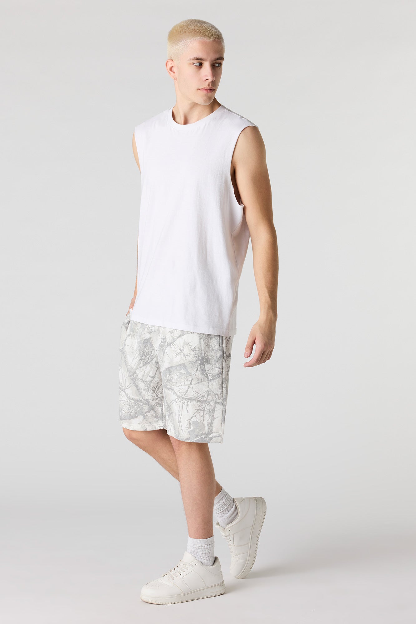 Solid Fleece Short