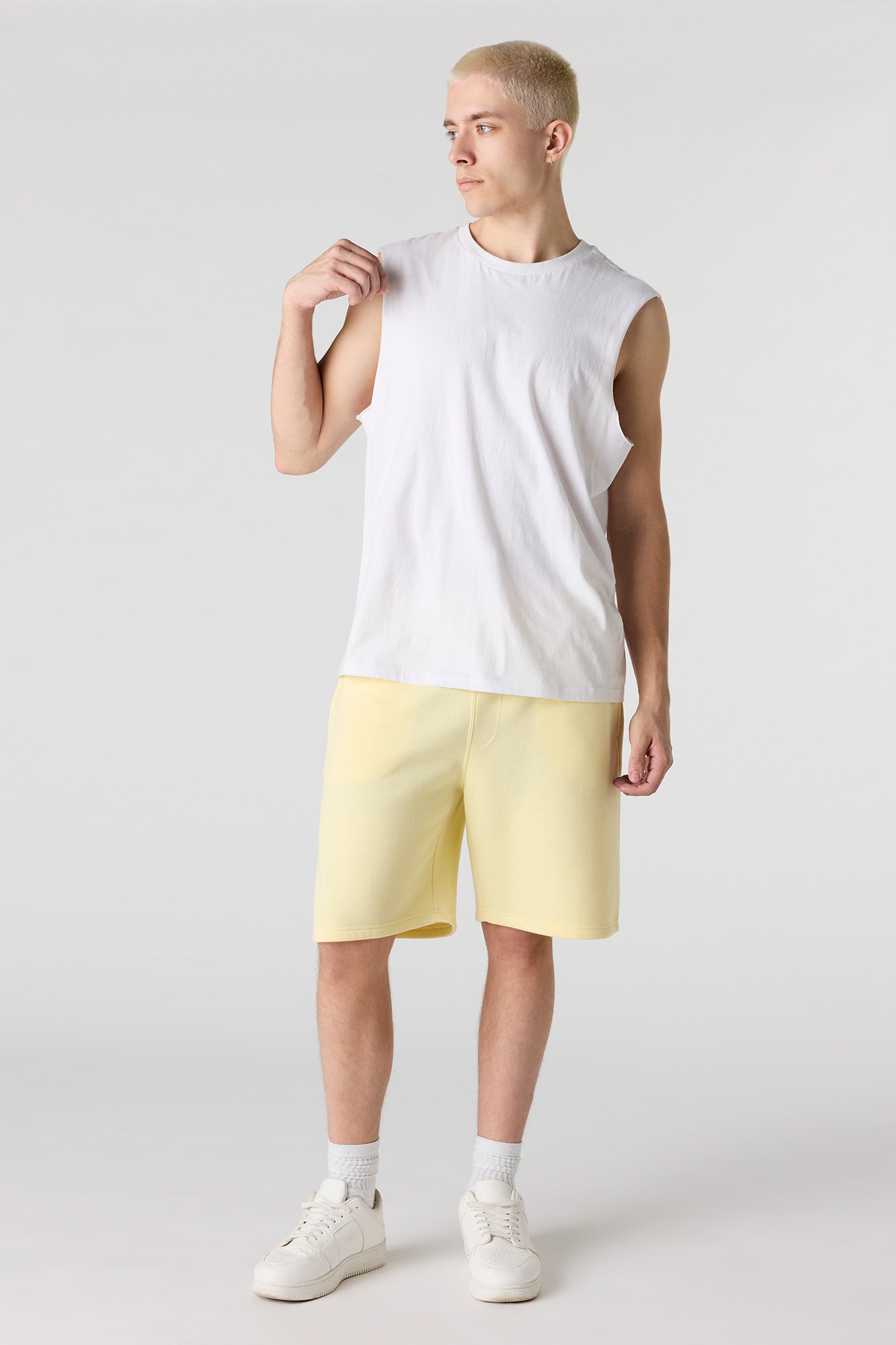 Solid Fleece Short
