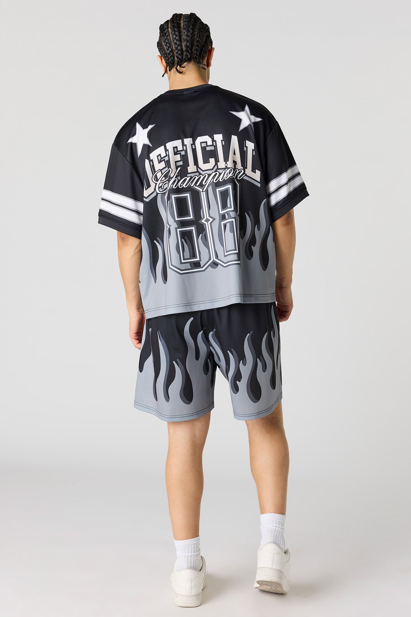 Mesh Champion Graphic Short