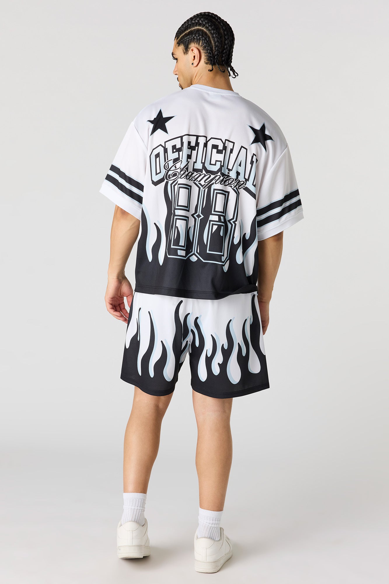 Mesh Champion Graphic Short