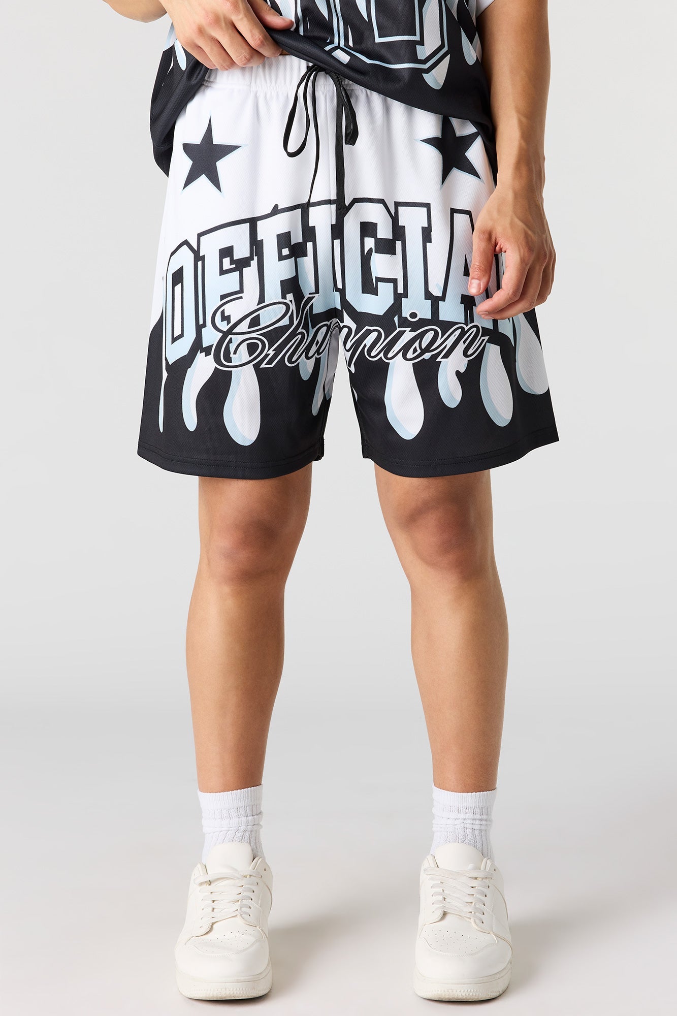 Mesh Champion Graphic Short
