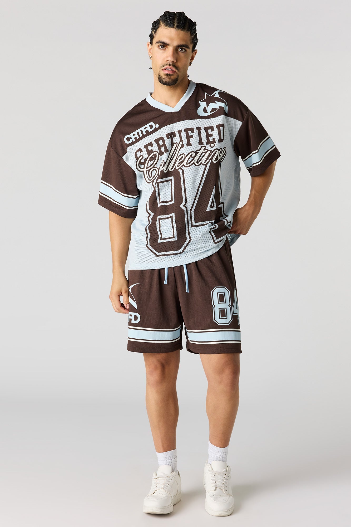 Mesh Graphic Short