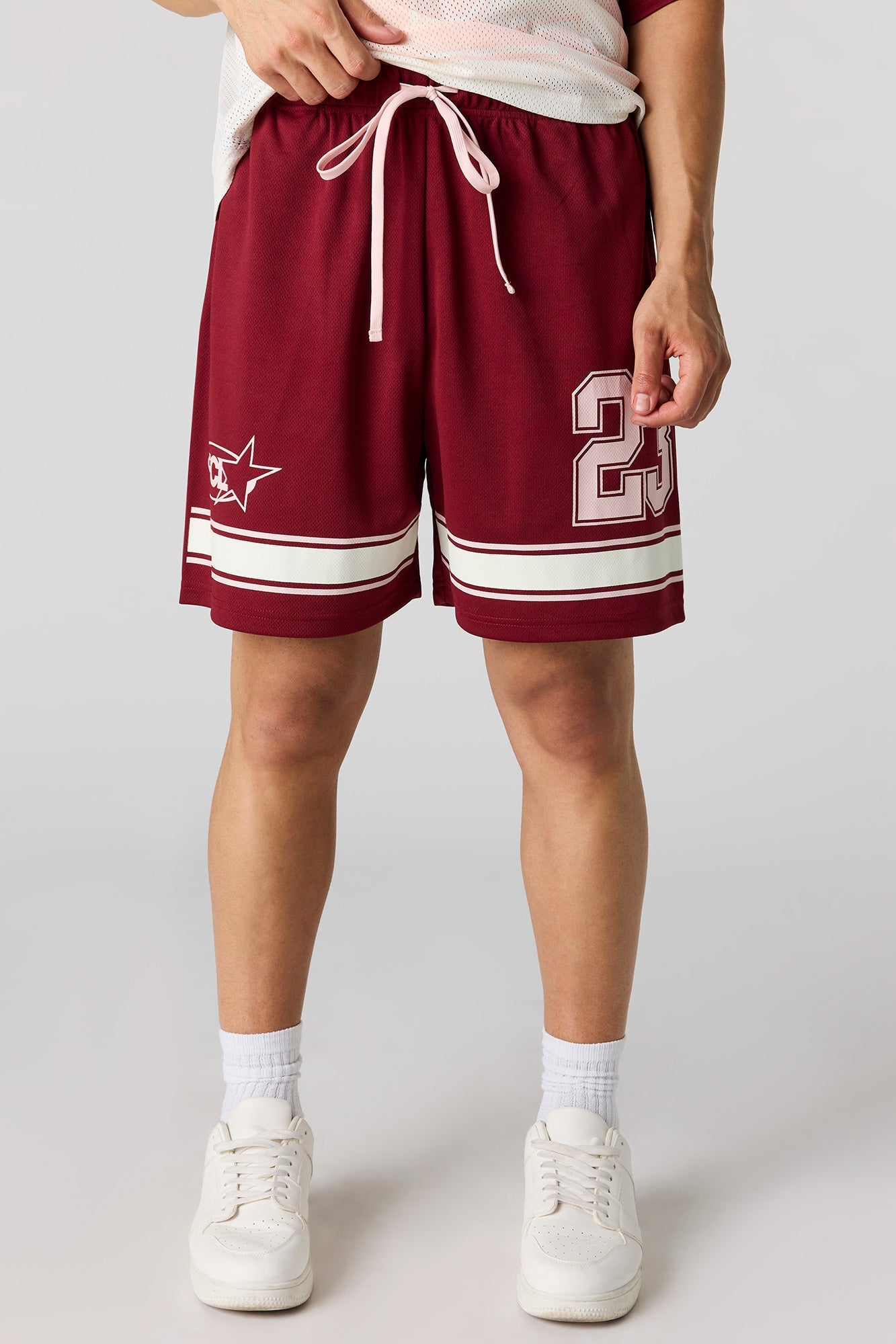 Mesh Graphic Short