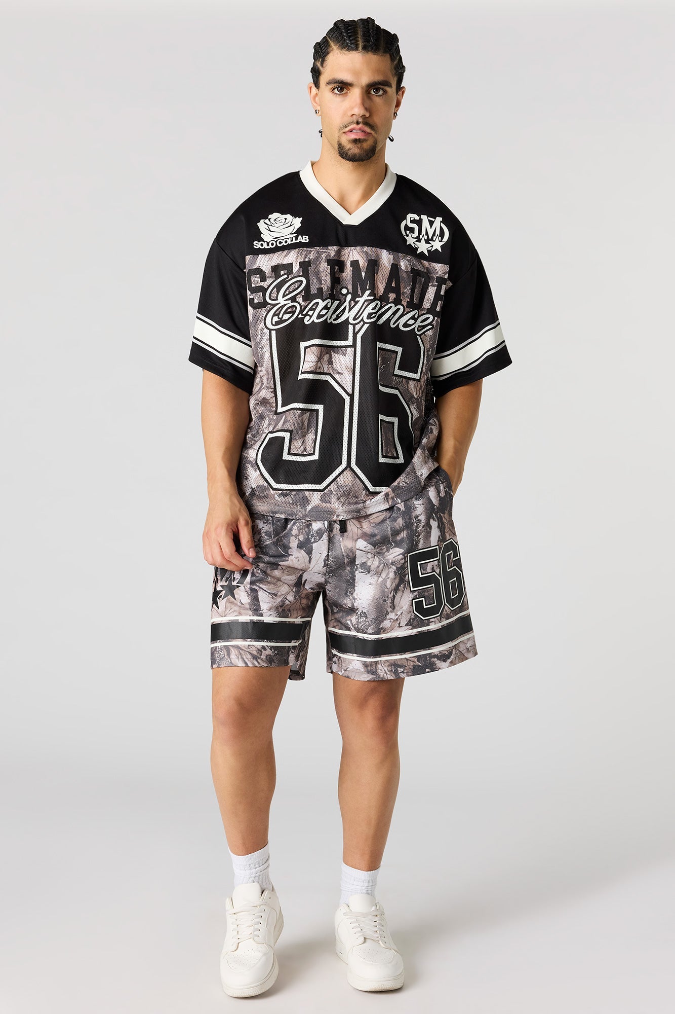 Mesh Graphic Short