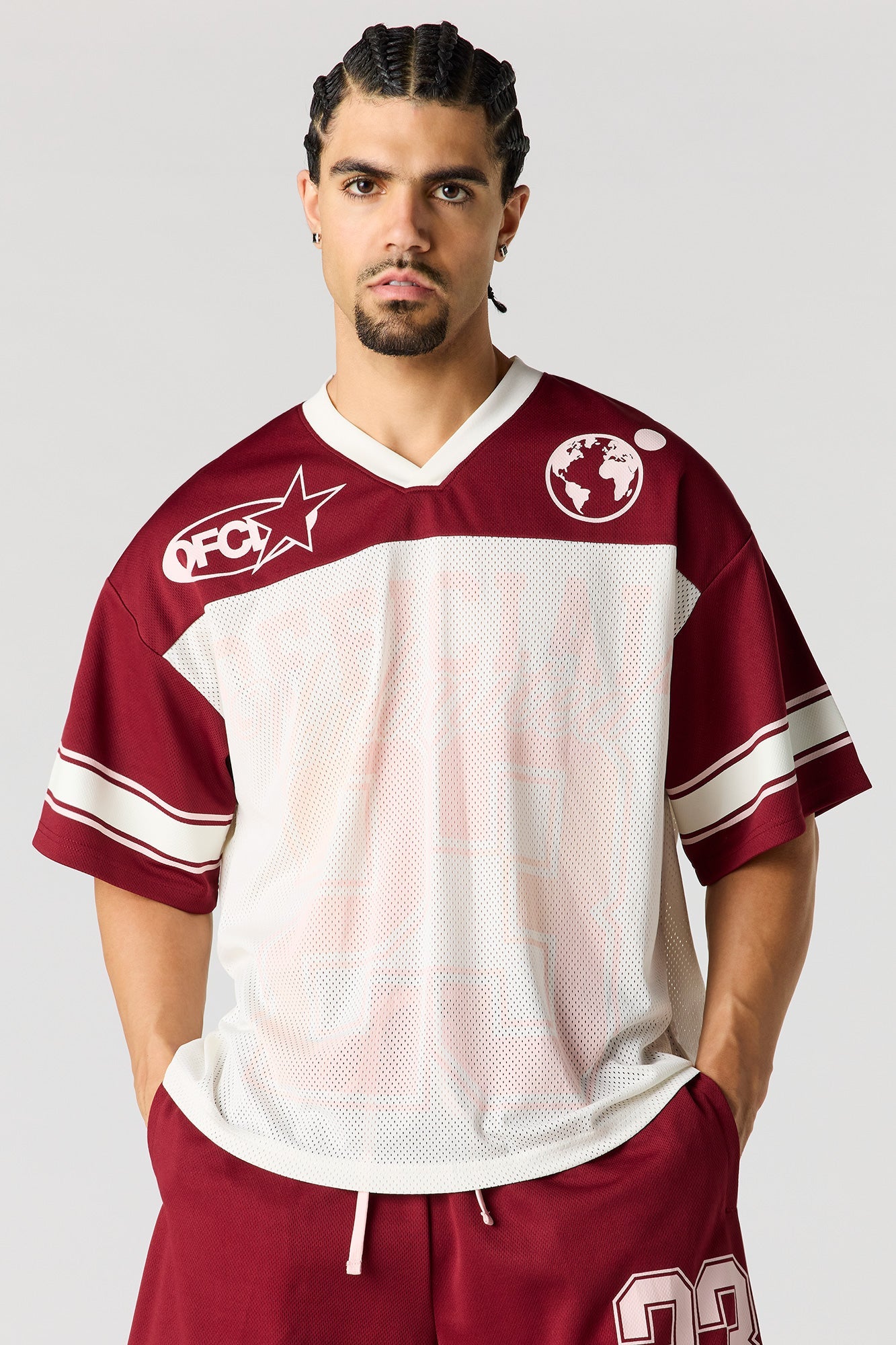 Mesh Graphic Jersey