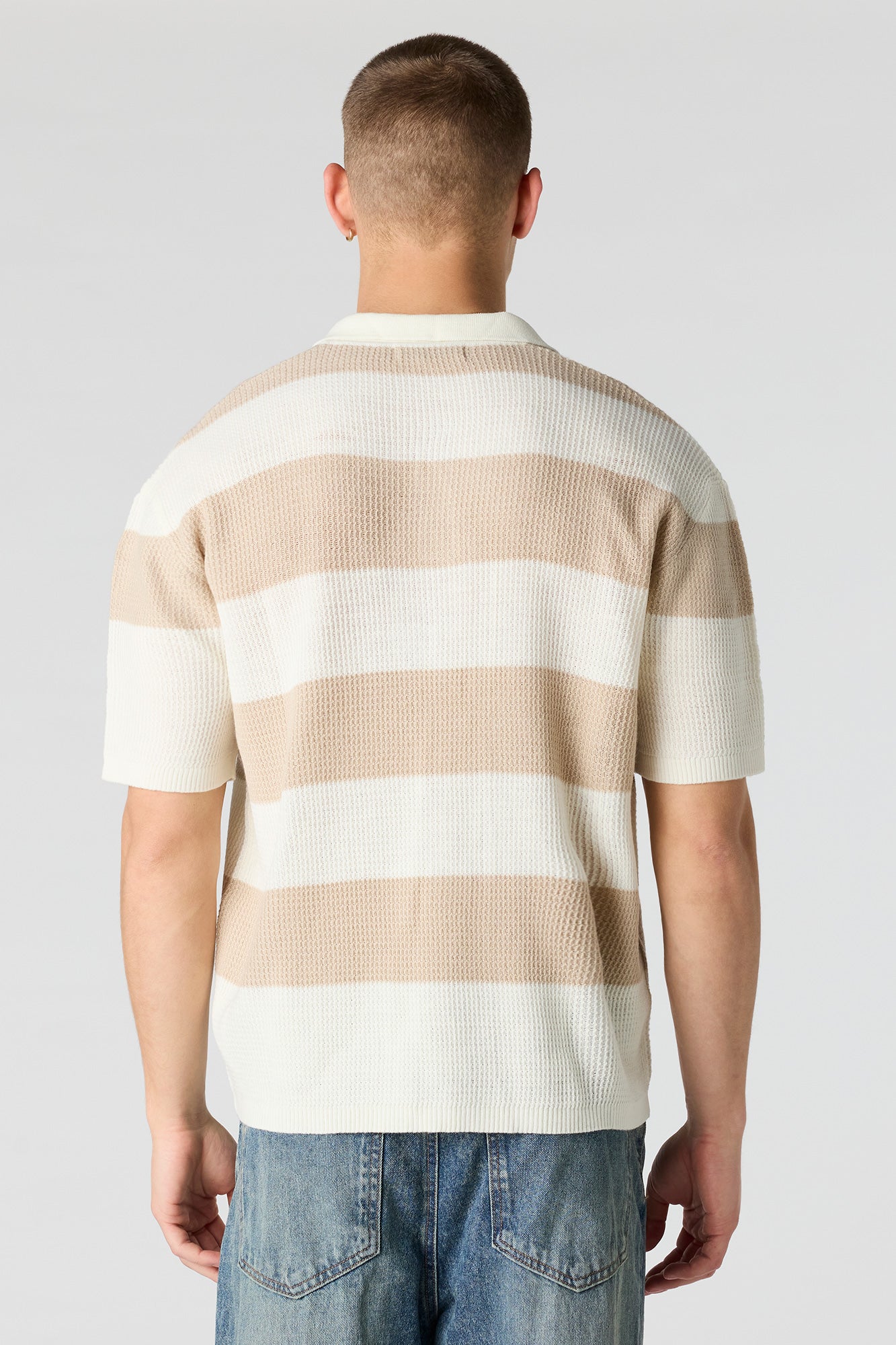 Knit Collared Top