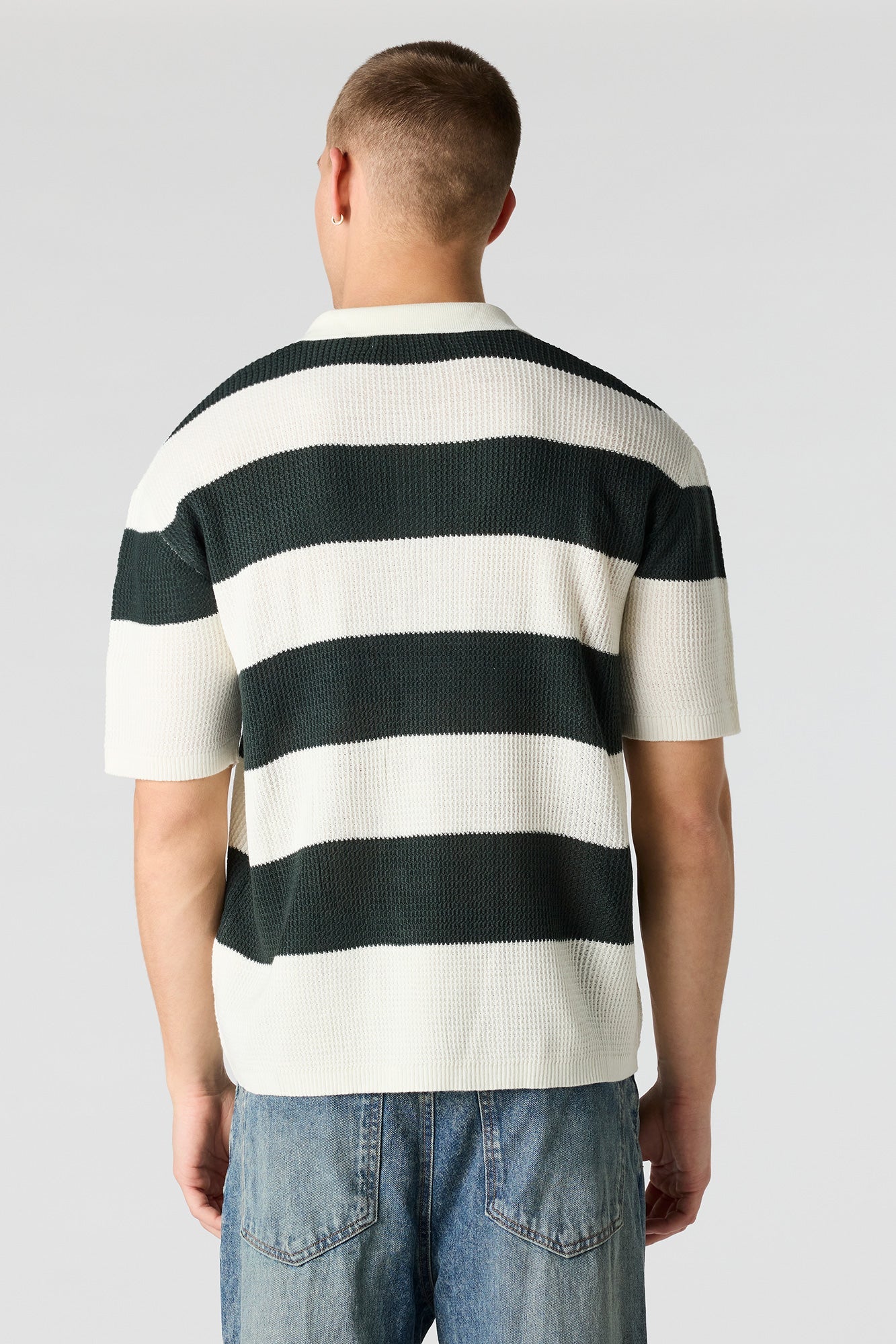 Knit Collared Top