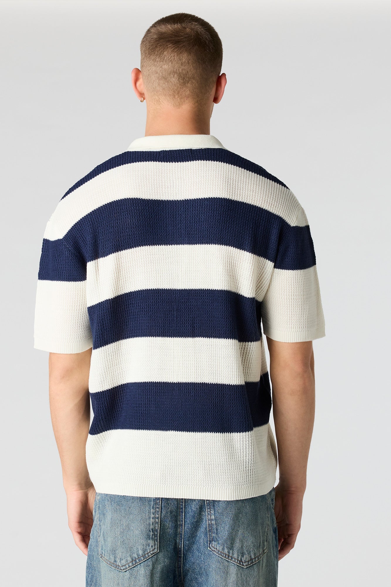 Knit Collared Top