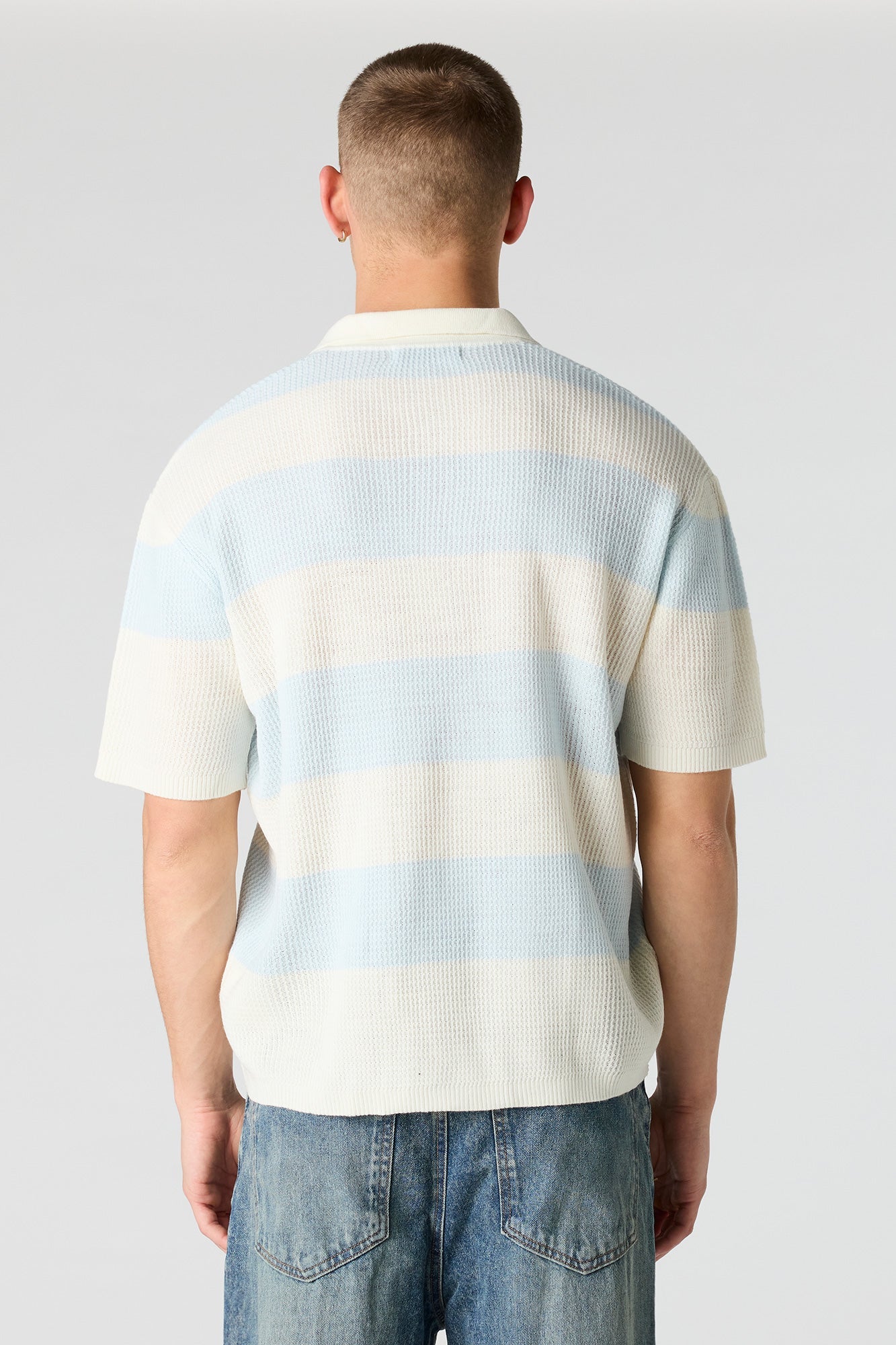 Knit Collared Top
