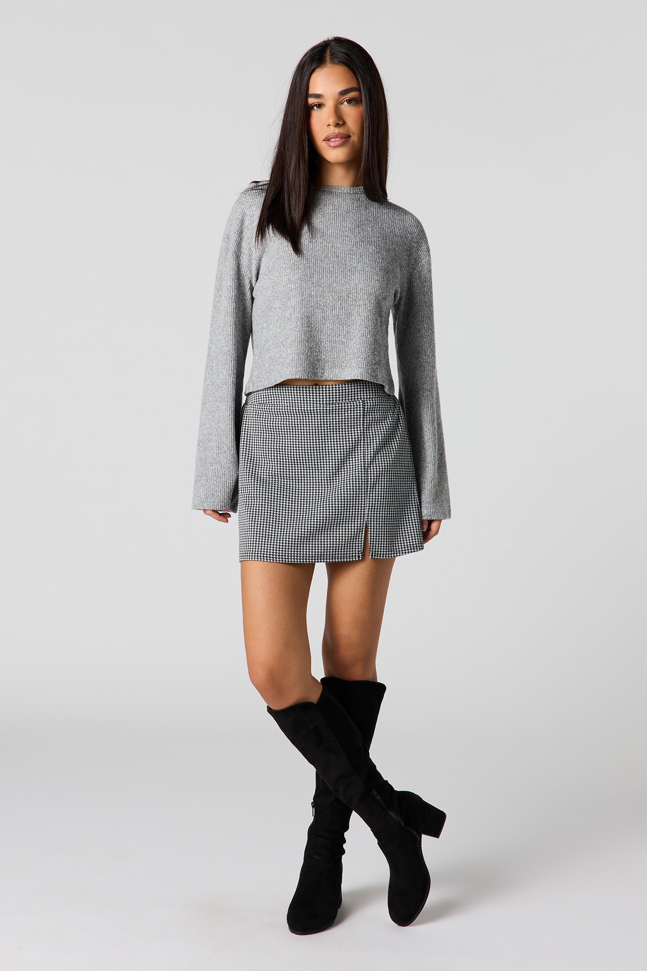 Houndstooth Mini Skort