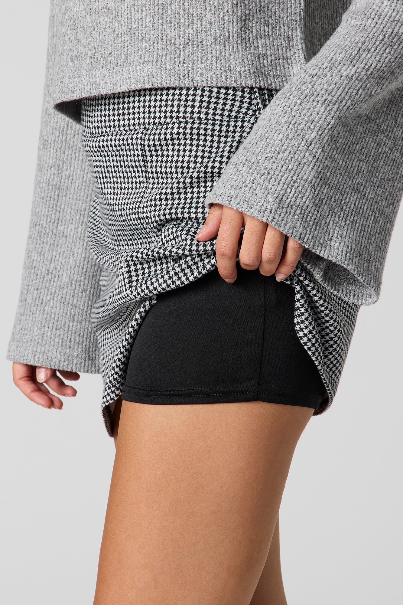 Houndstooth Mini Skort