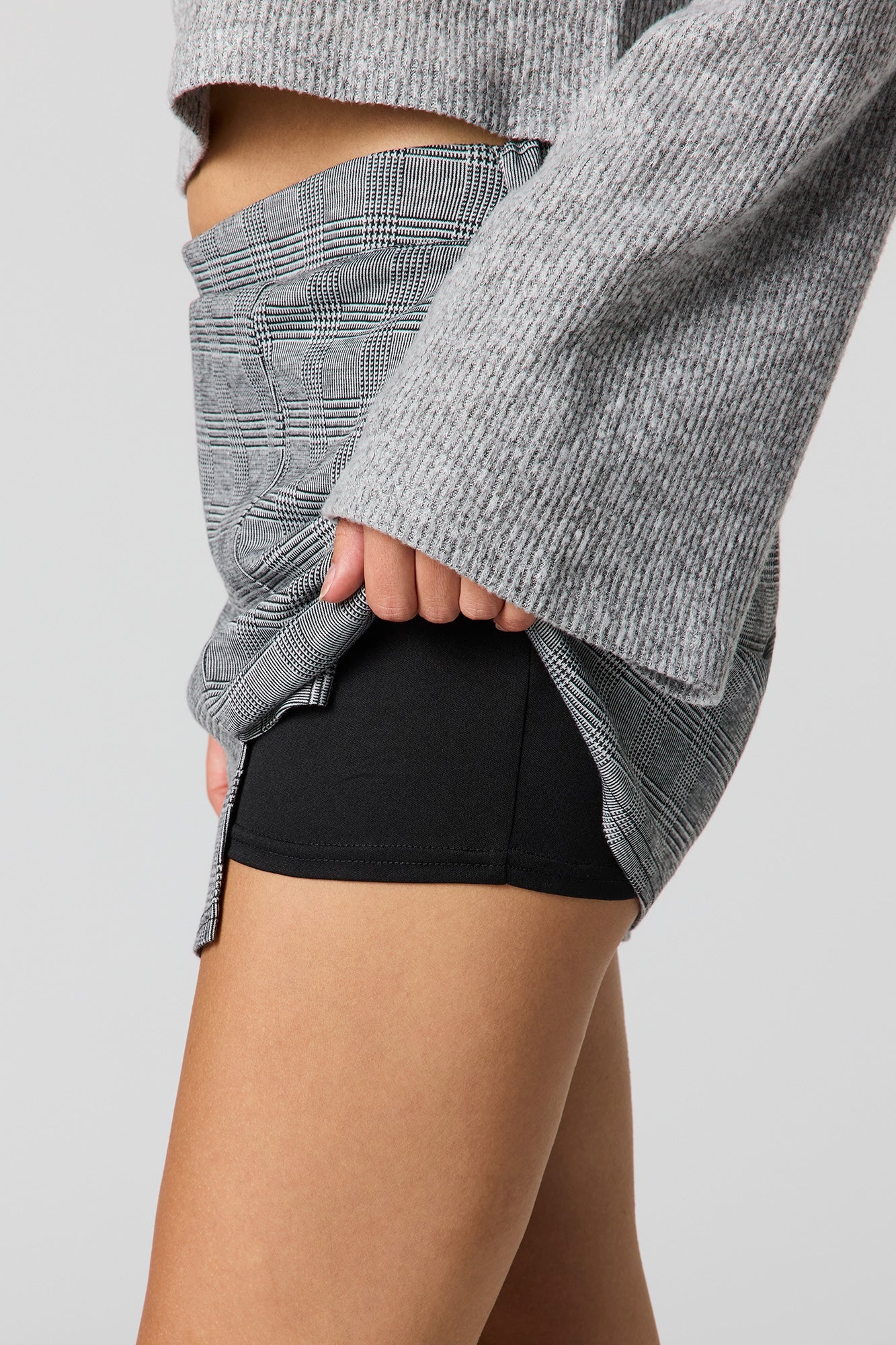 Houndstooth Mini Skort