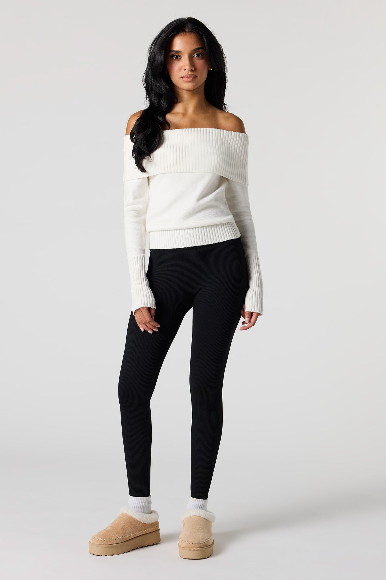 Ribbed Legging