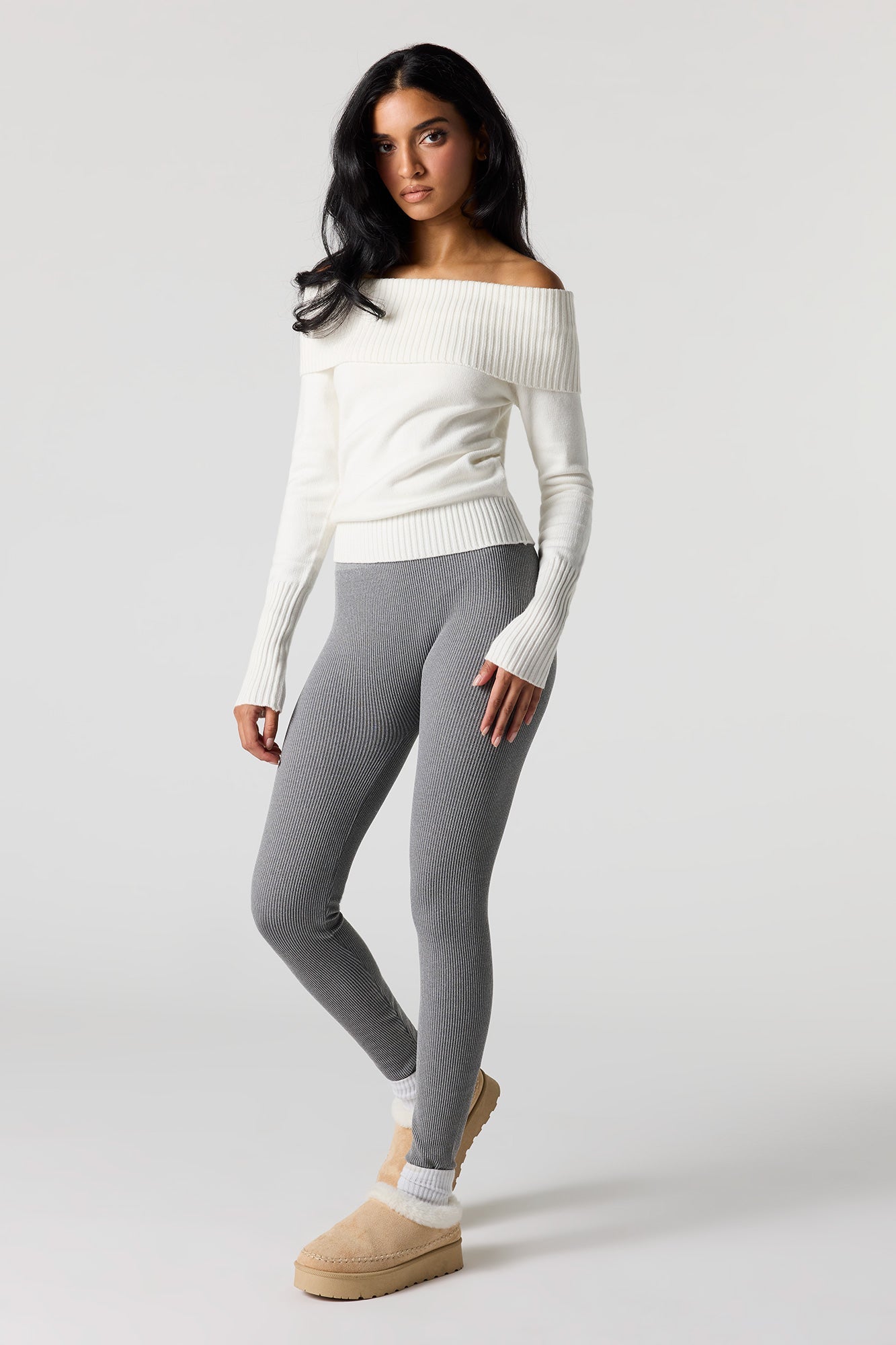 Ribbed Legging
