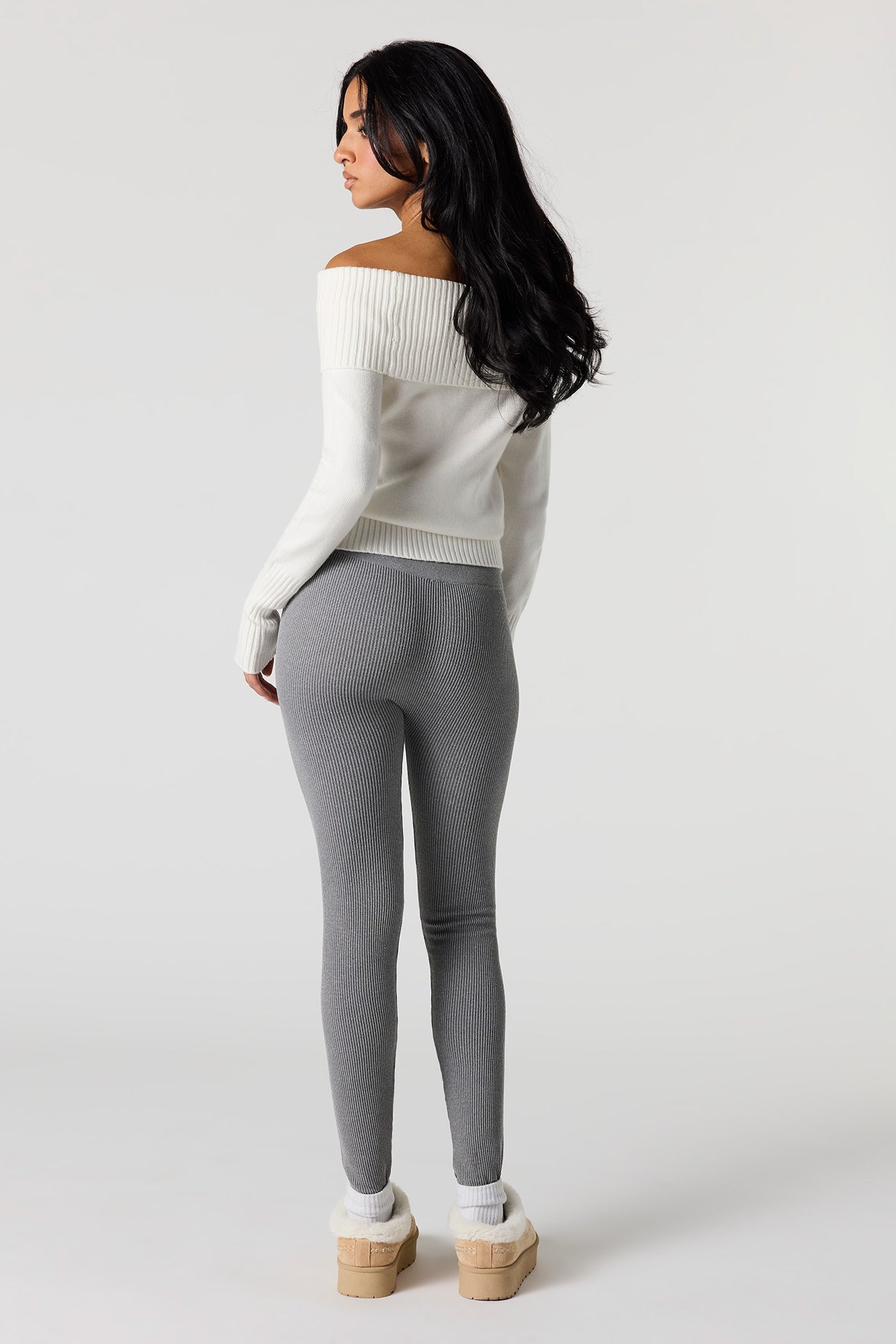 Ribbed Legging