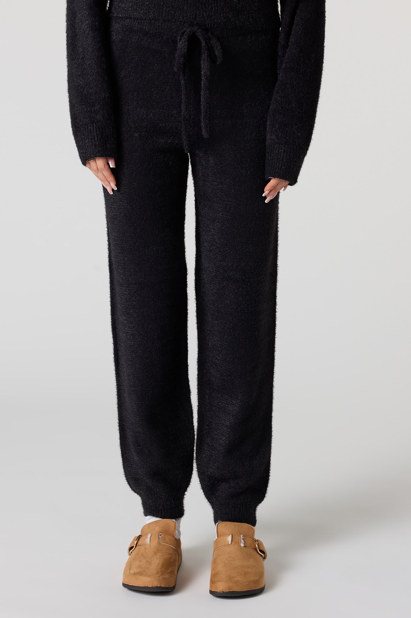 Mossy Knit Drawstring Jogger