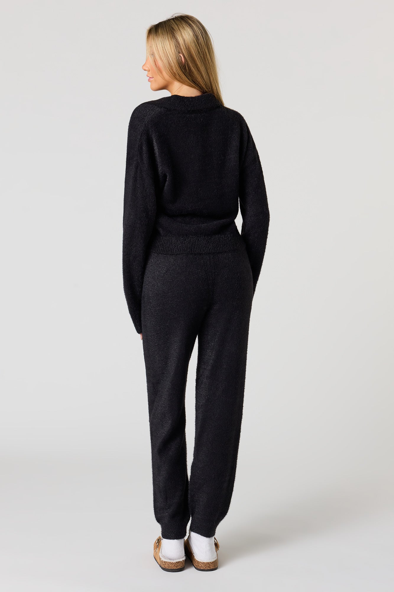 Mossy Knit Drawstring Jogger