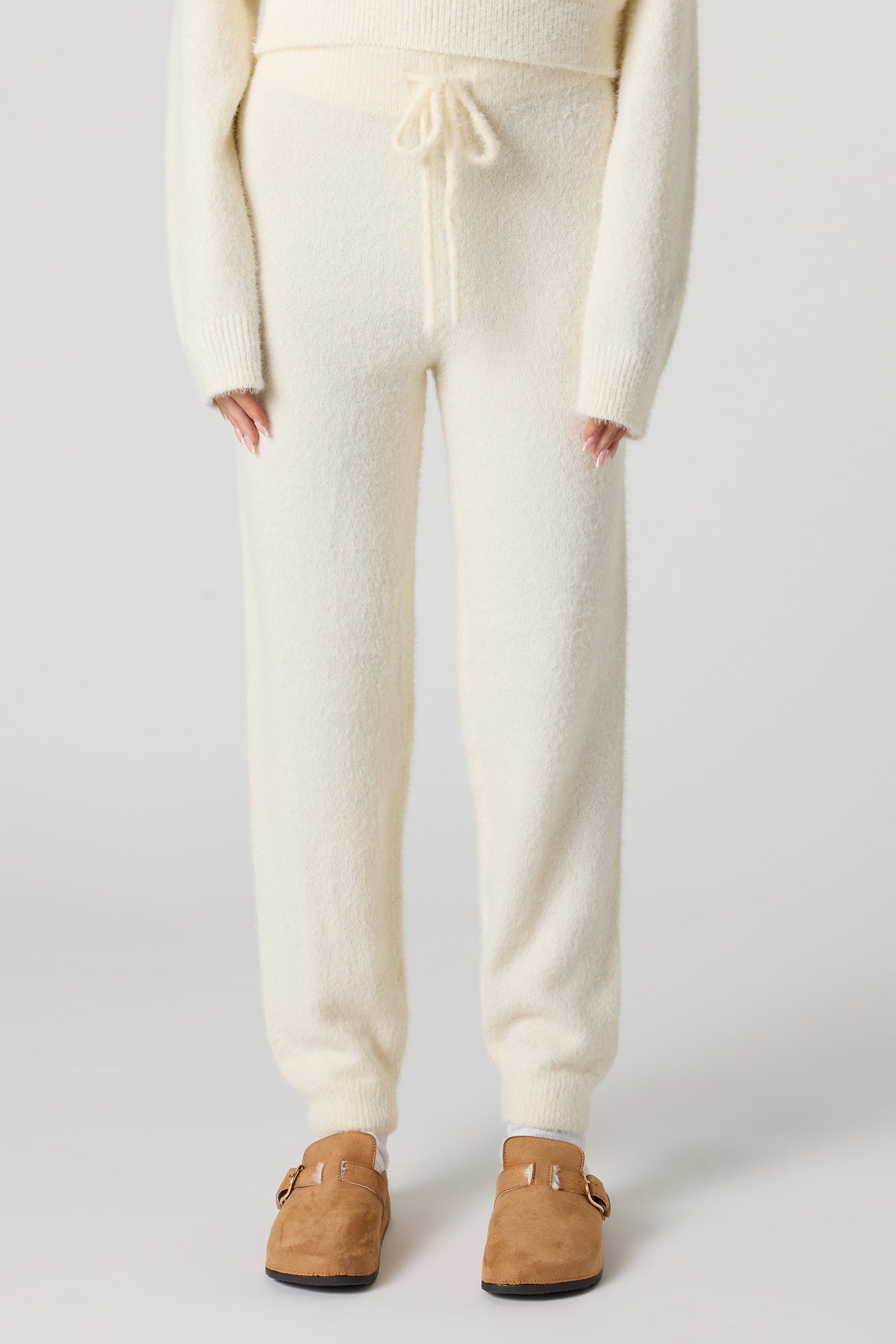 Mossy Knit Drawstring Jogger