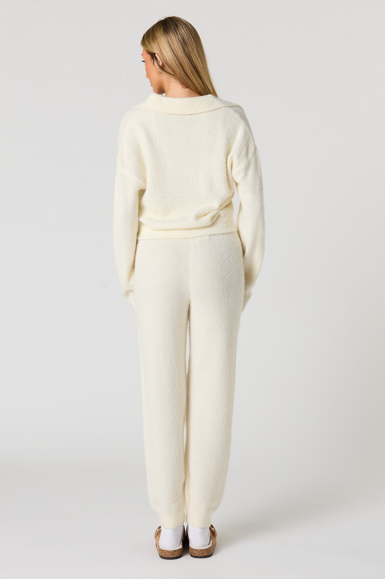 Mossy Knit Drawstring Jogger