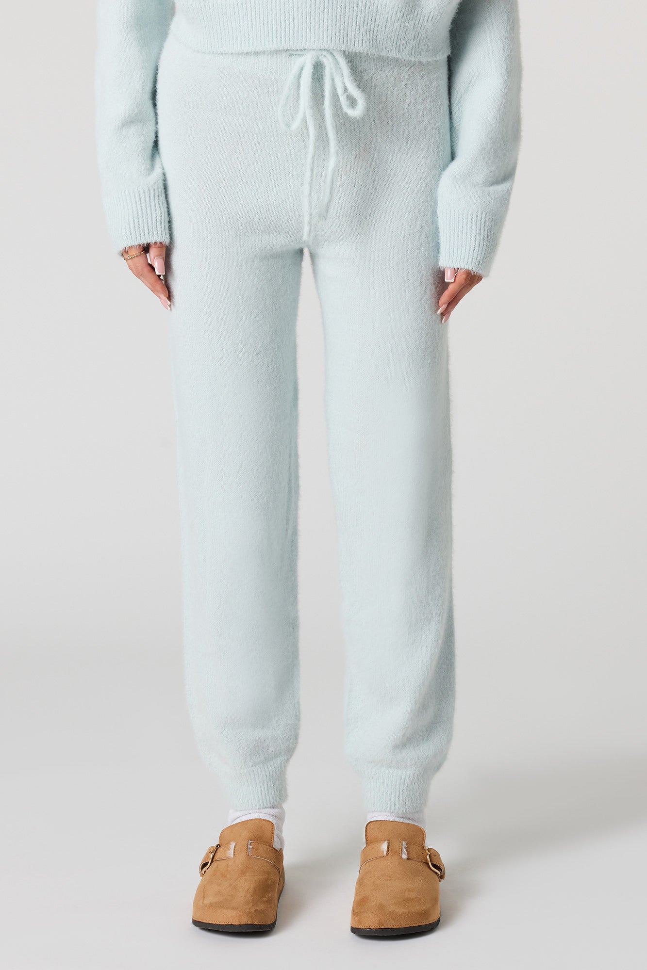 Mossy Knit Drawstring Jogger