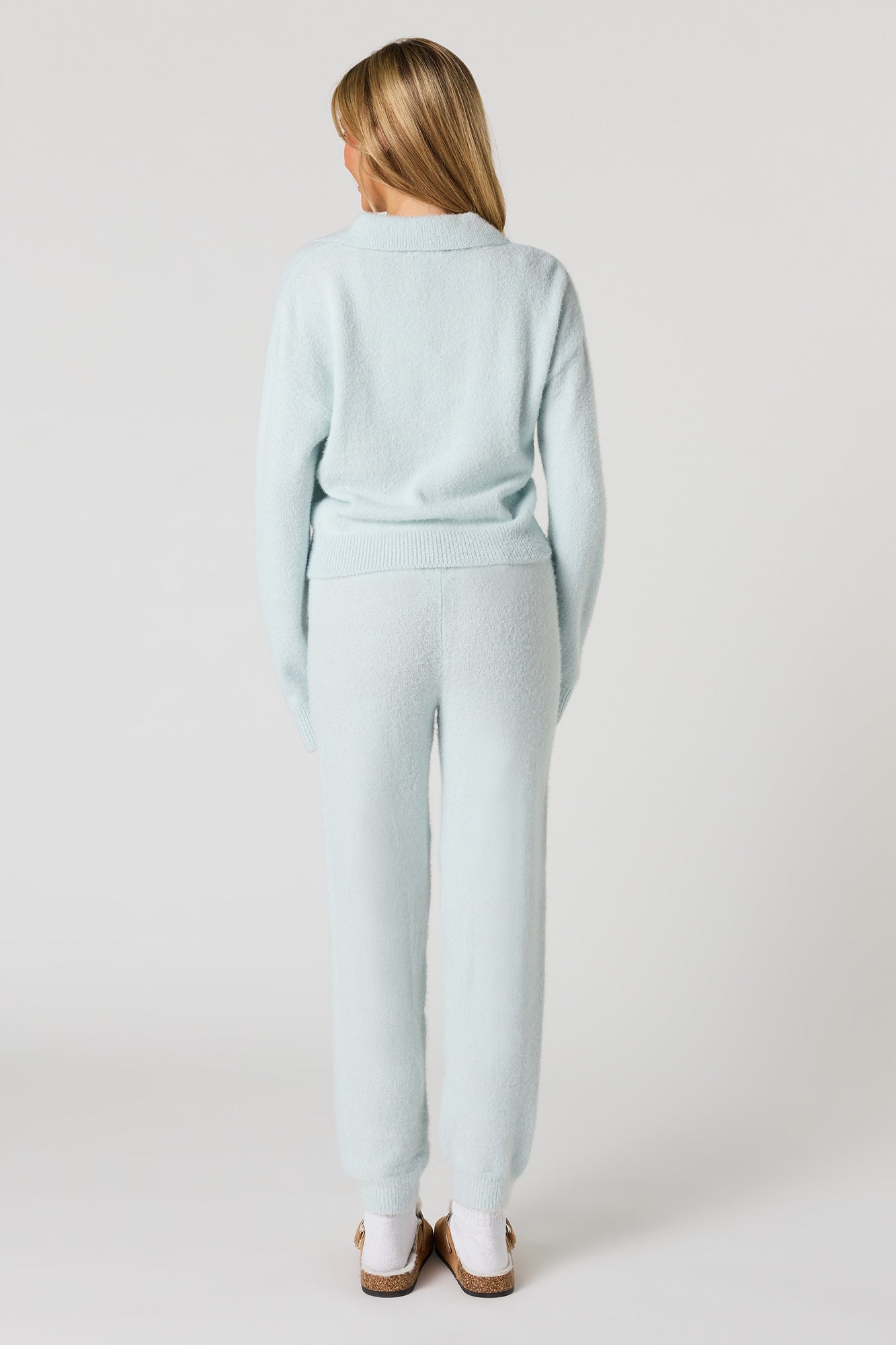 Mossy Knit Drawstring Jogger