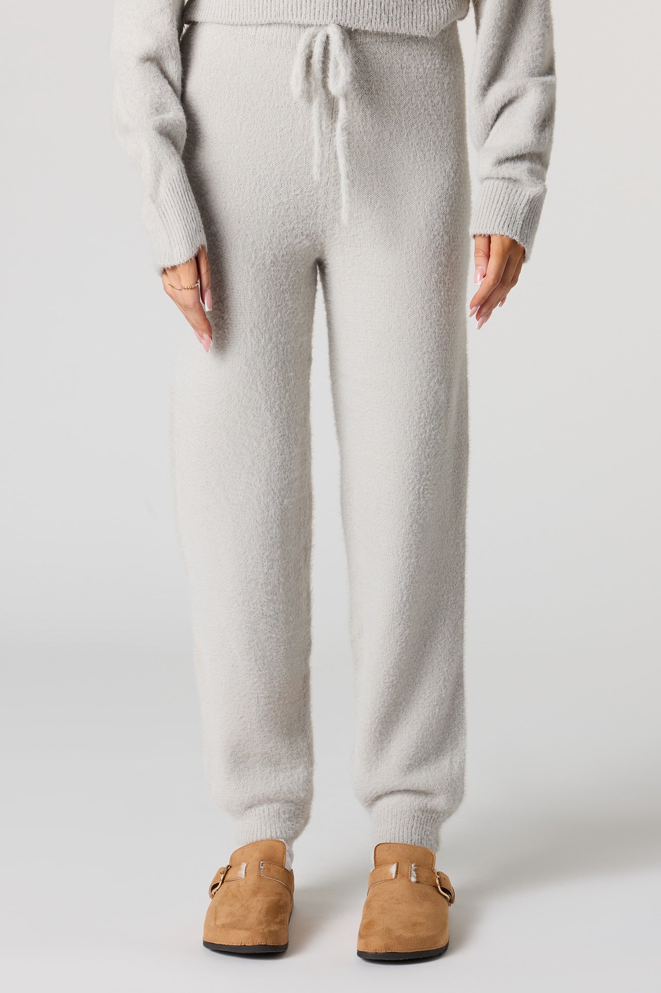 Mossy Knit Drawstring Jogger