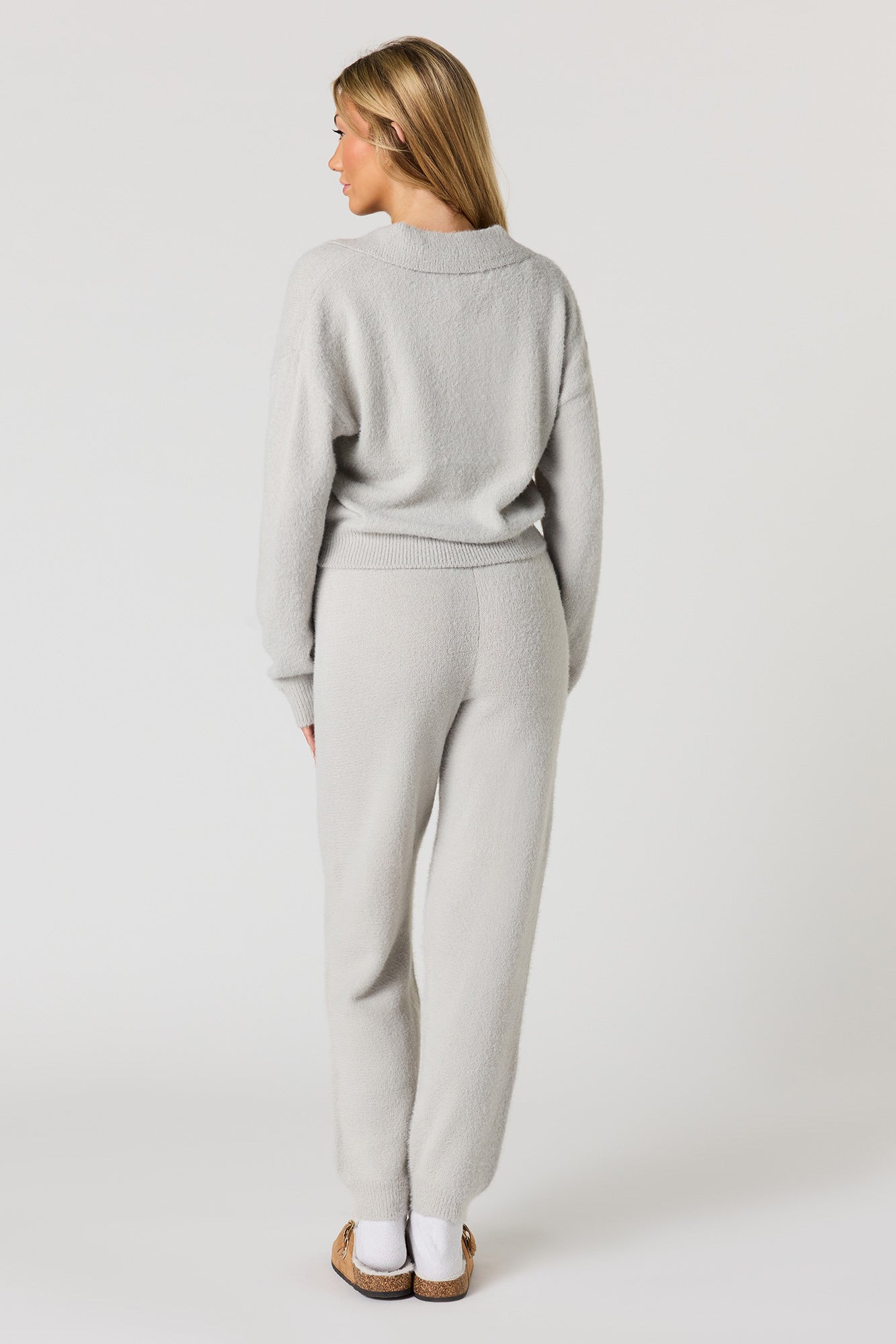 Mossy Knit Drawstring Jogger