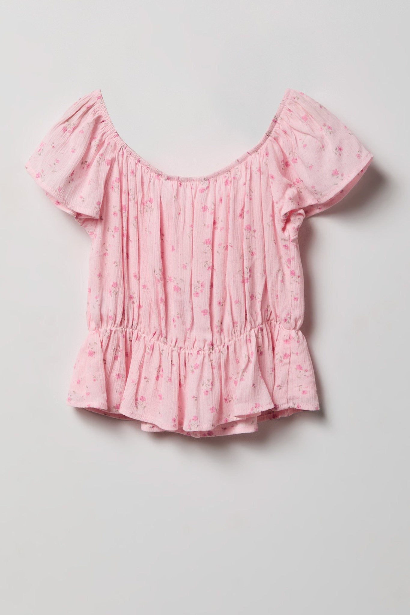 Girls Button-Up Top
