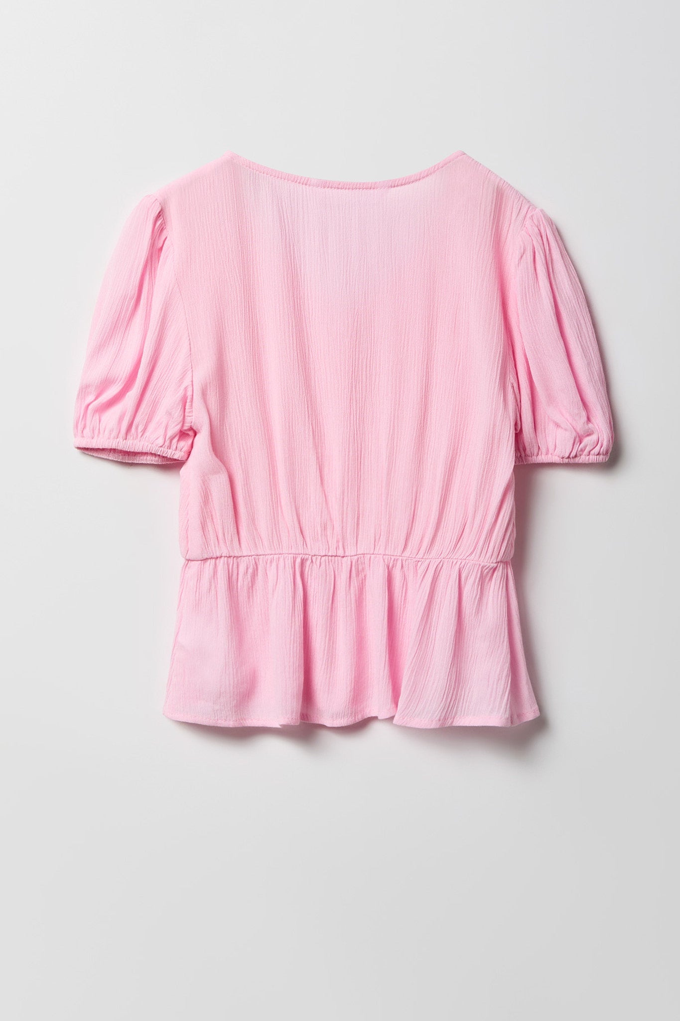 Girls Bow Short Sleeve Top