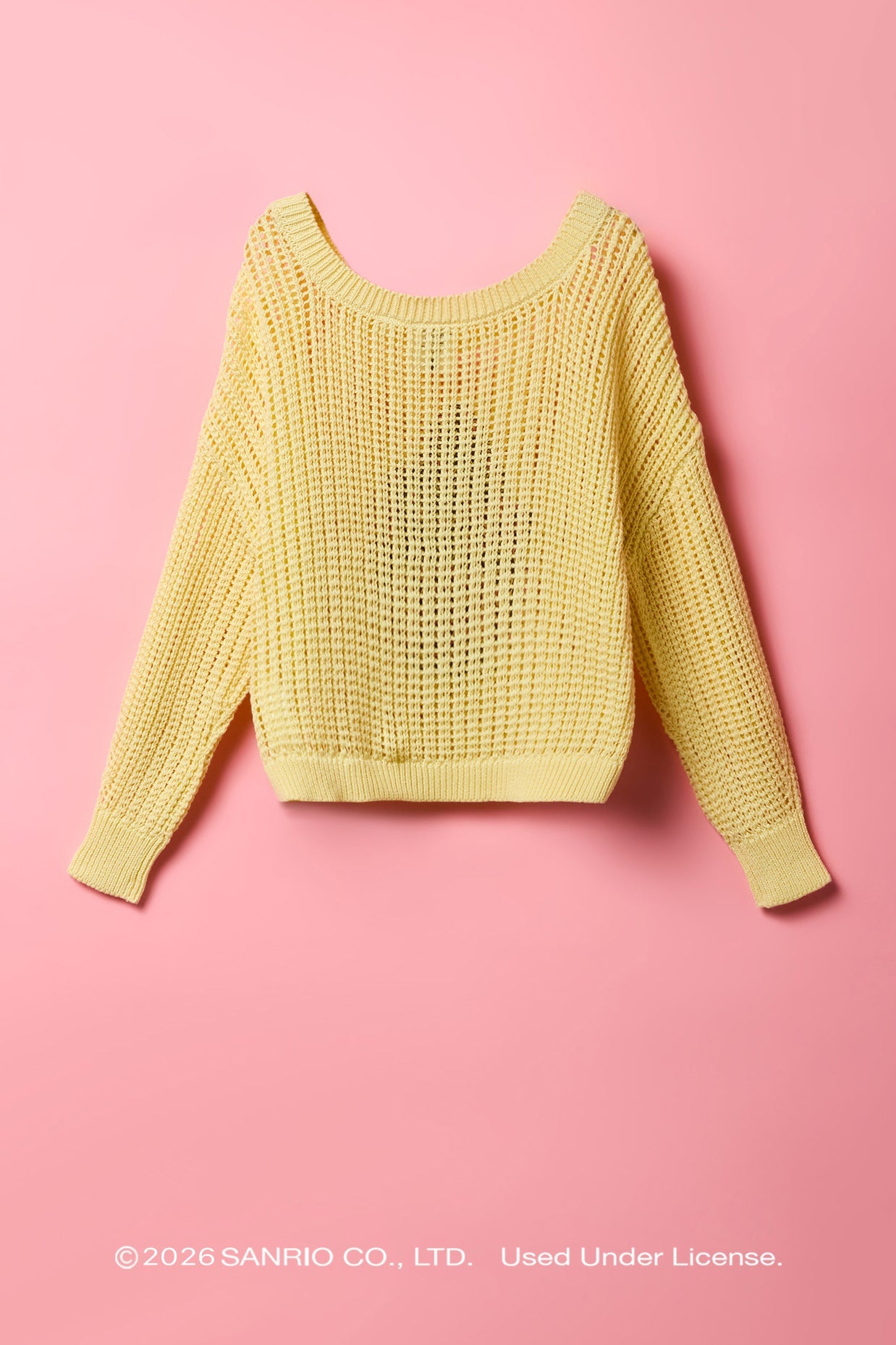 My Melody™ Girls Jacquard Knit Boat Neck Sweater