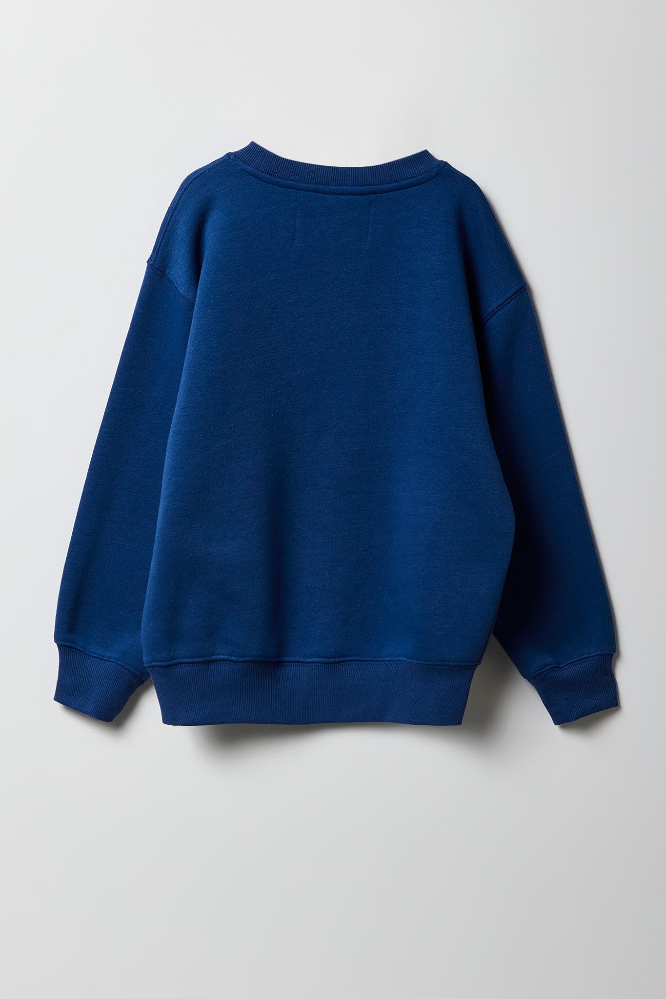 Girls Chenille Embroidered Oversized Sweatshirt