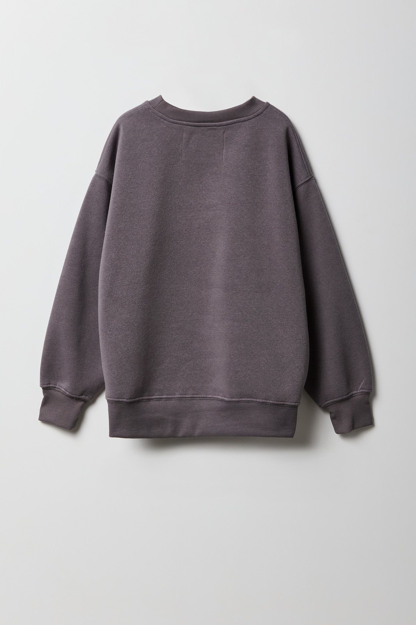 Girls Oversized LA Teddy Embroidered Fleece Sweatshirt