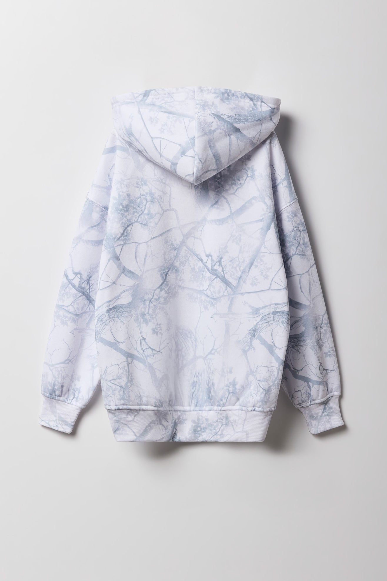 Girls City Graphic Fleece Oversized Hoodie